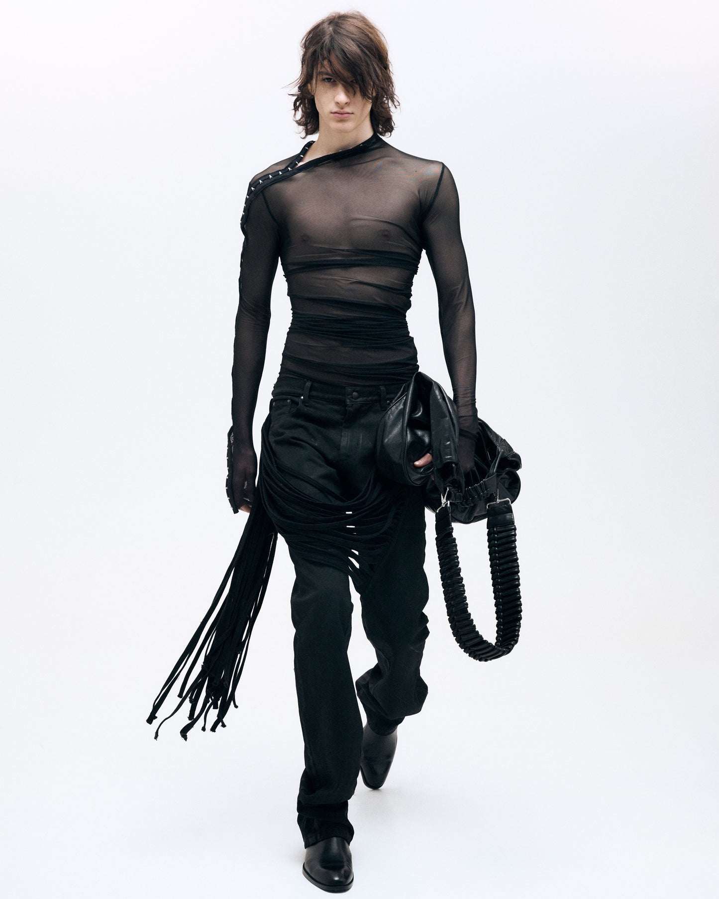 Braided Strap - Black-Onrushw23fh-APOC STORE