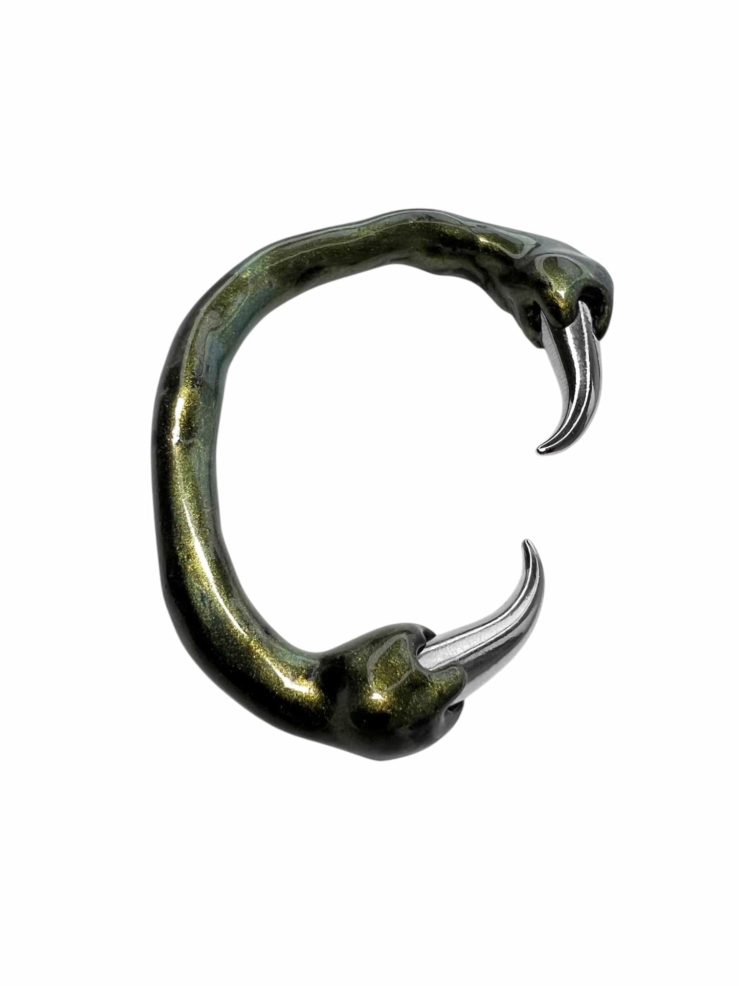 Green cuff with spikes-CASPER DIY-APOC STORE