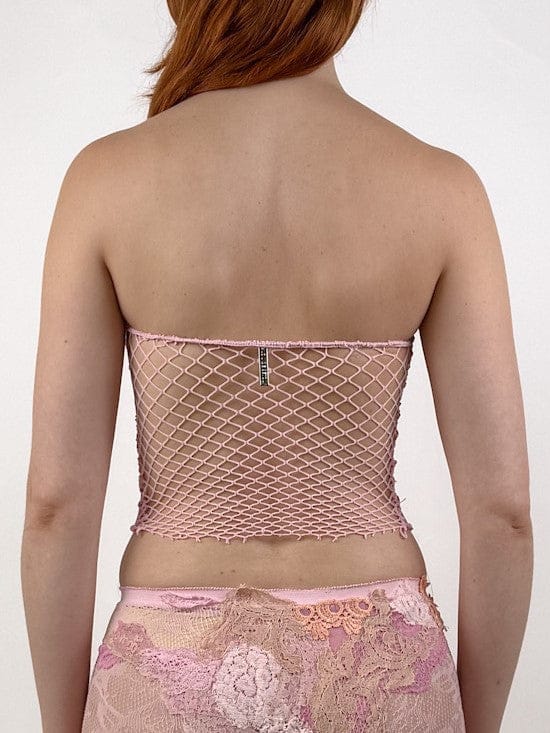 LACE TOP PINK-Lou de Bètoly-APOC STORE