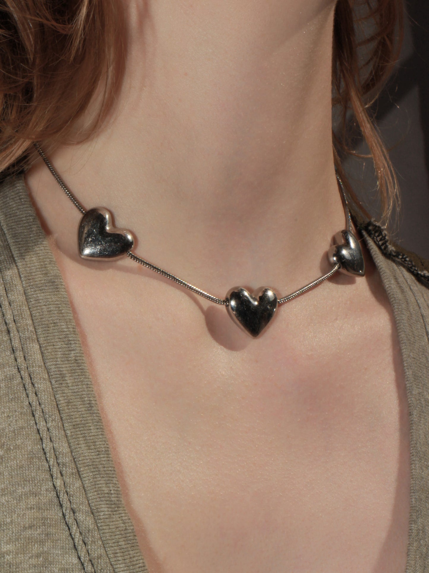 Heart Strings Necklace-Marland Backus-APOC STORE