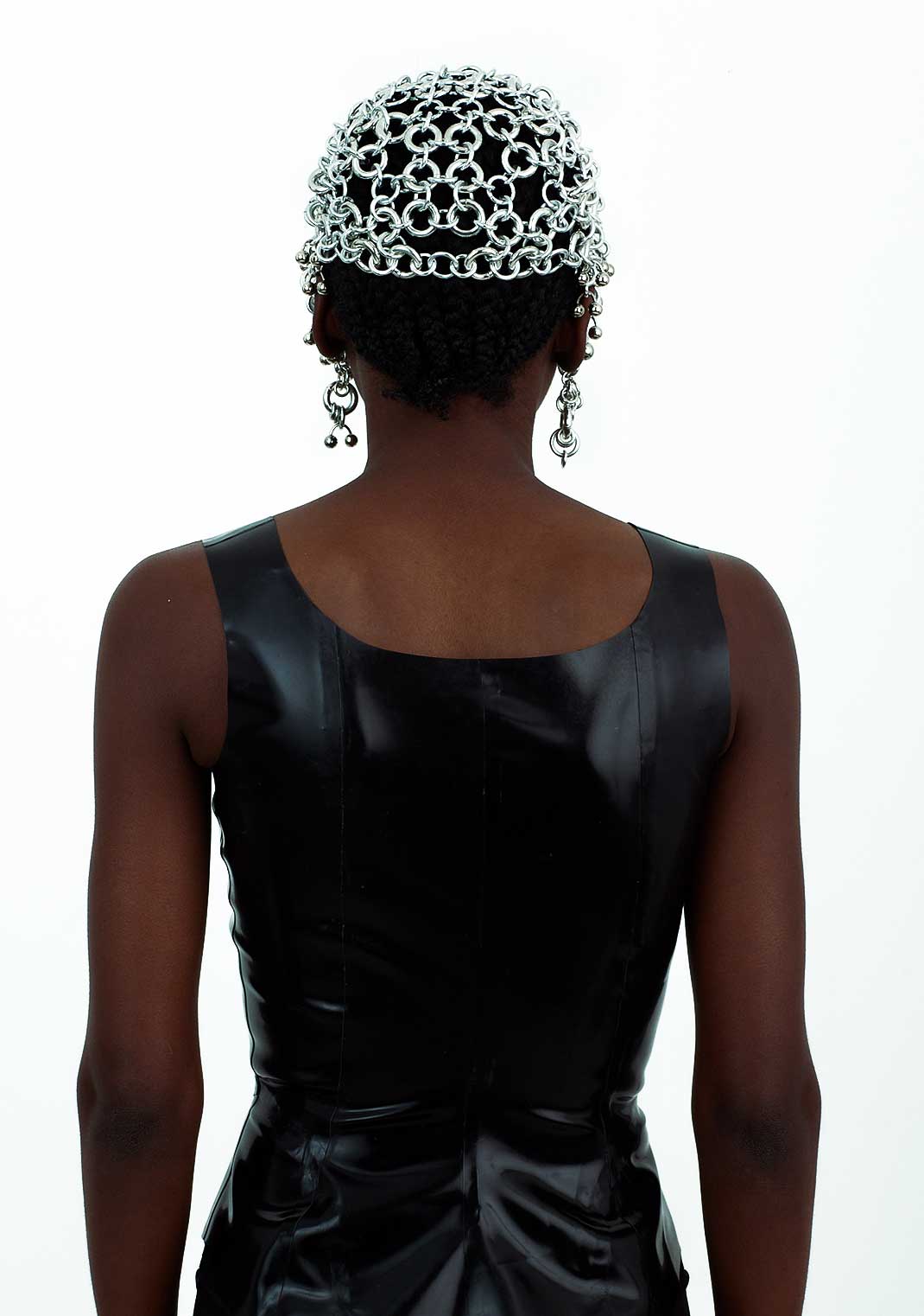 SILVER FRUTO Headpiece-JALACONDA-APOC STORE