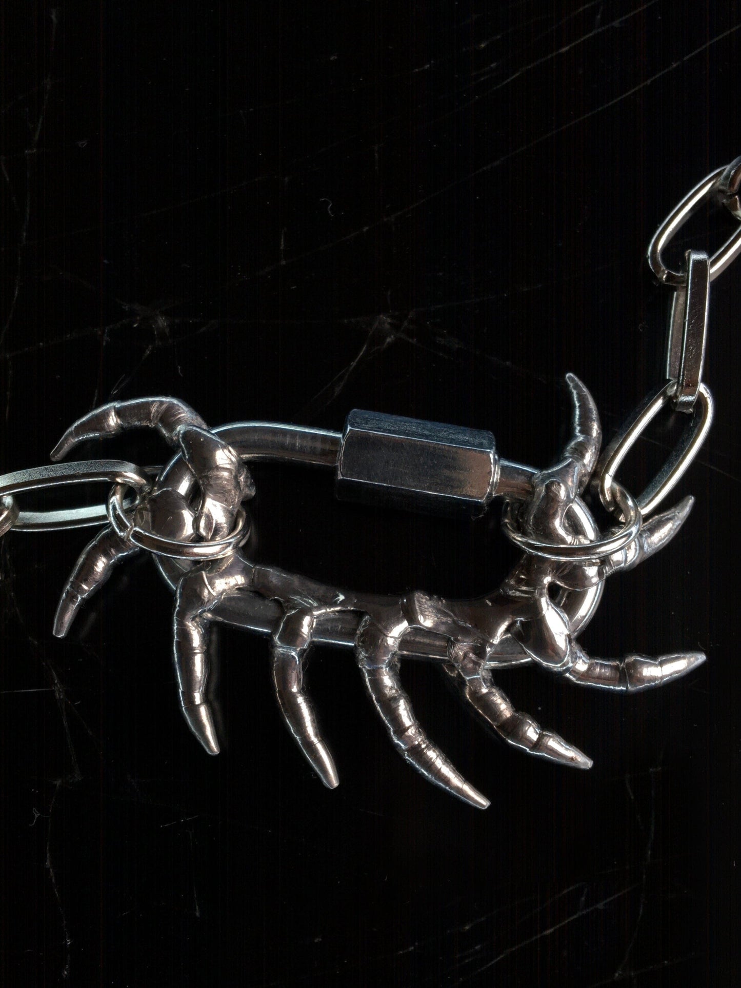 Small oval carabiner pendant-CASPER DIY-APOC STORE