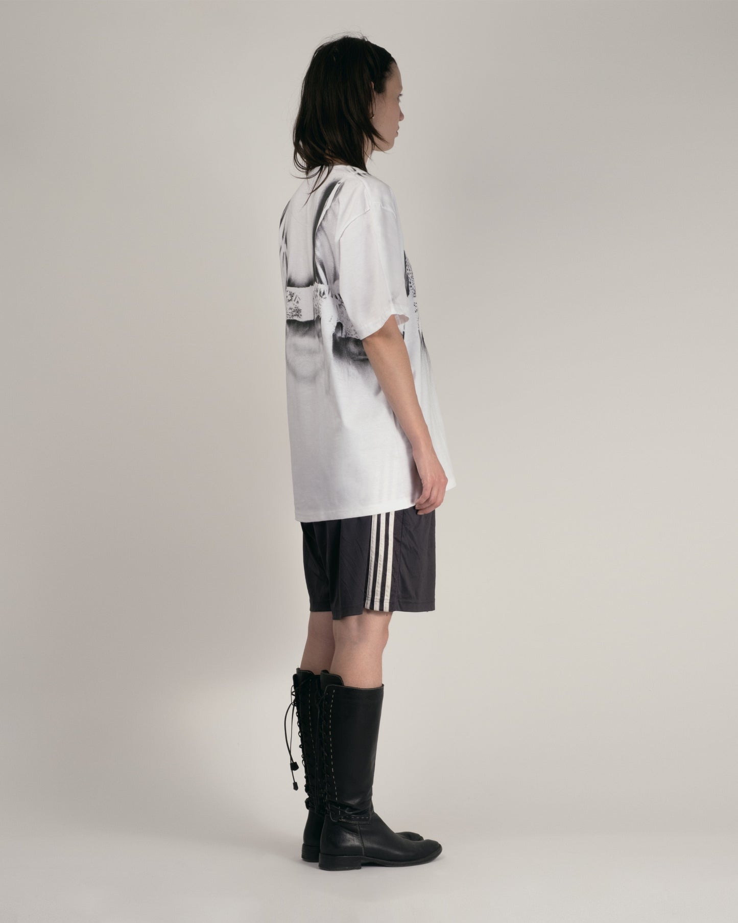 Bra T-shirt white-Kenza Iatrides-APOC STORE