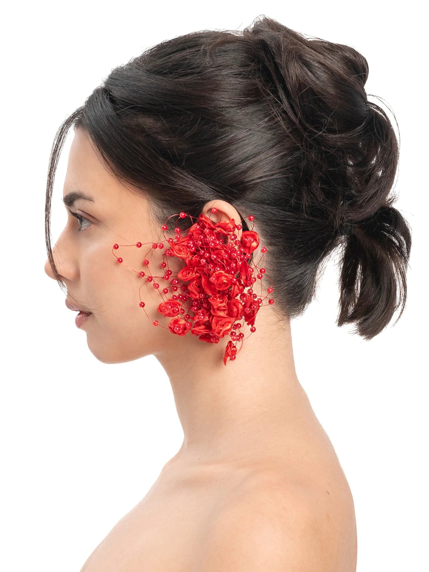 Bubble Garden Earrings - Red-1CONCEPT-APOC STORE