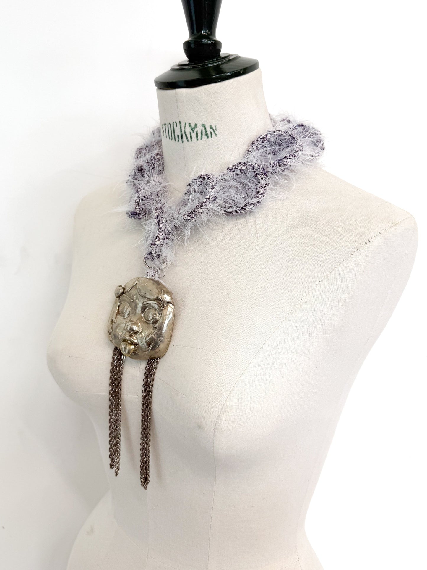 Necklace Hexess x TATi "Doll Face" white-TATi-APOC STORE