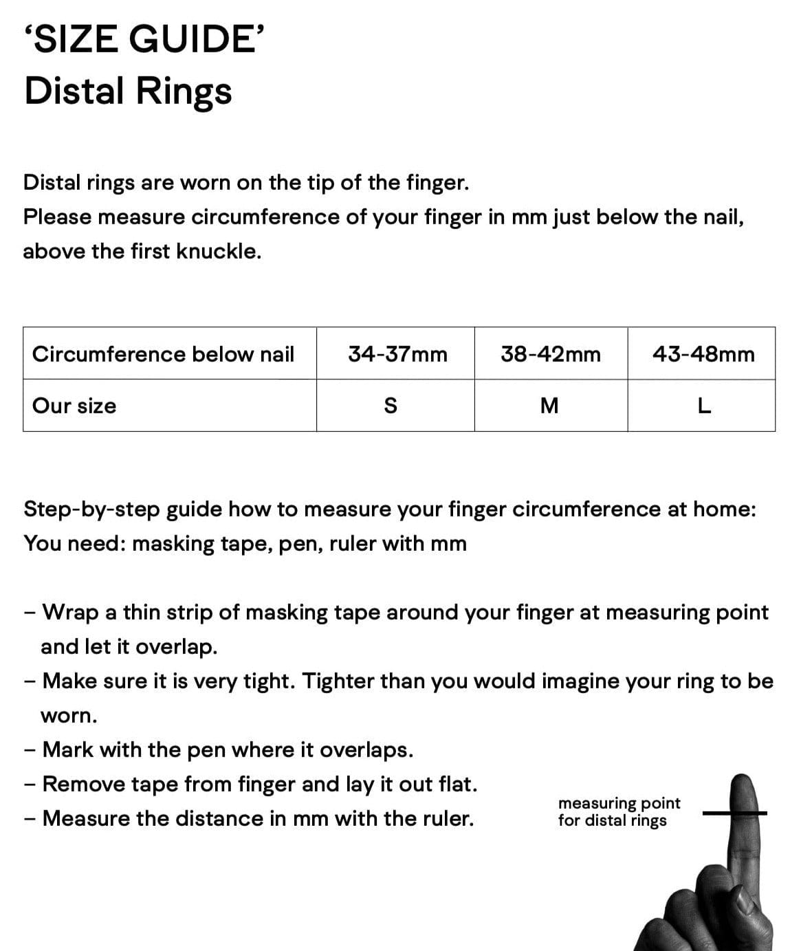 MILA Nail Ring-RÄTHEL & WOLF-APOC STORE