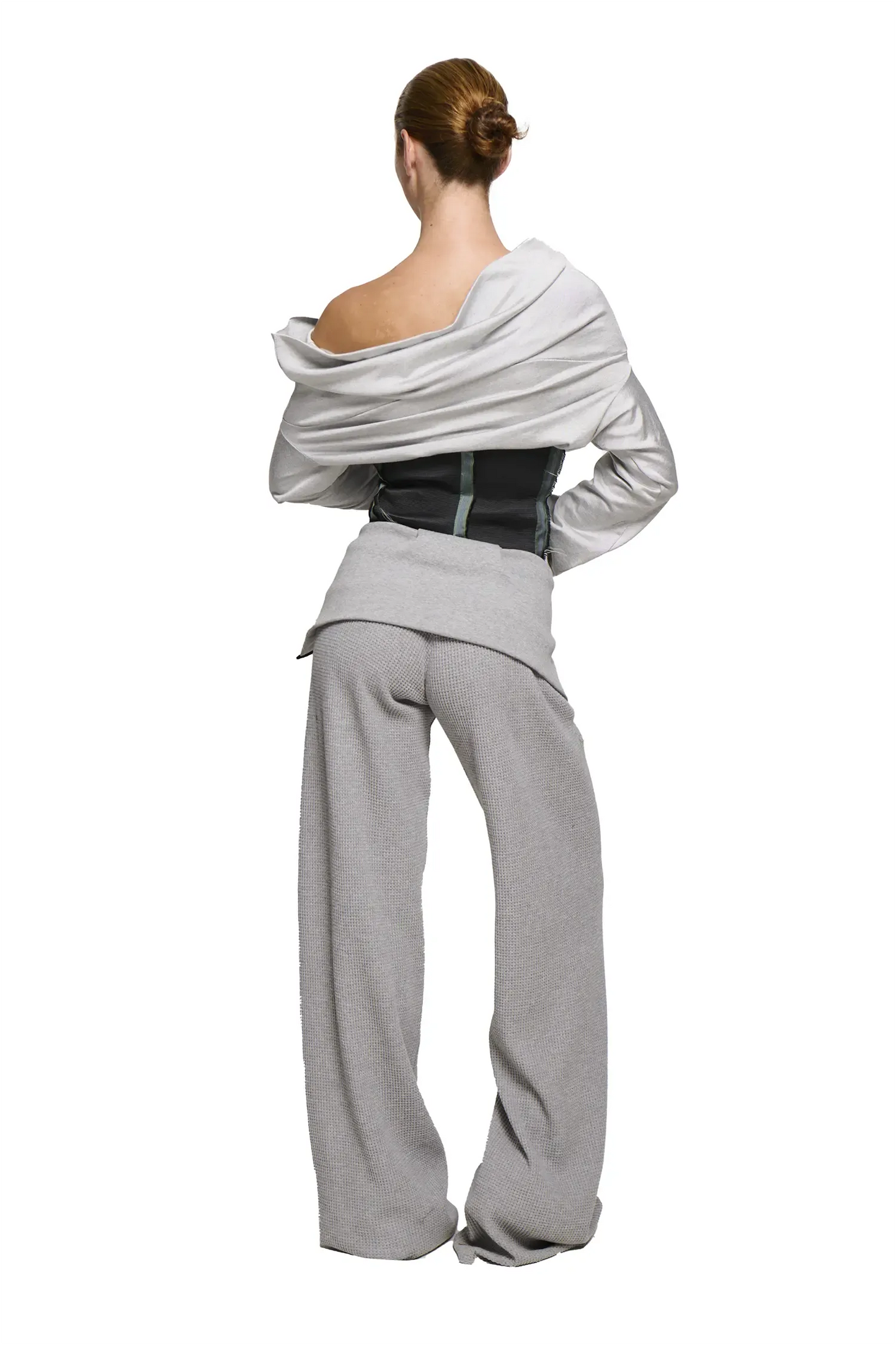 Waffle Jester Pant - Grey Marle-Karlaidlaw-APOC STORE