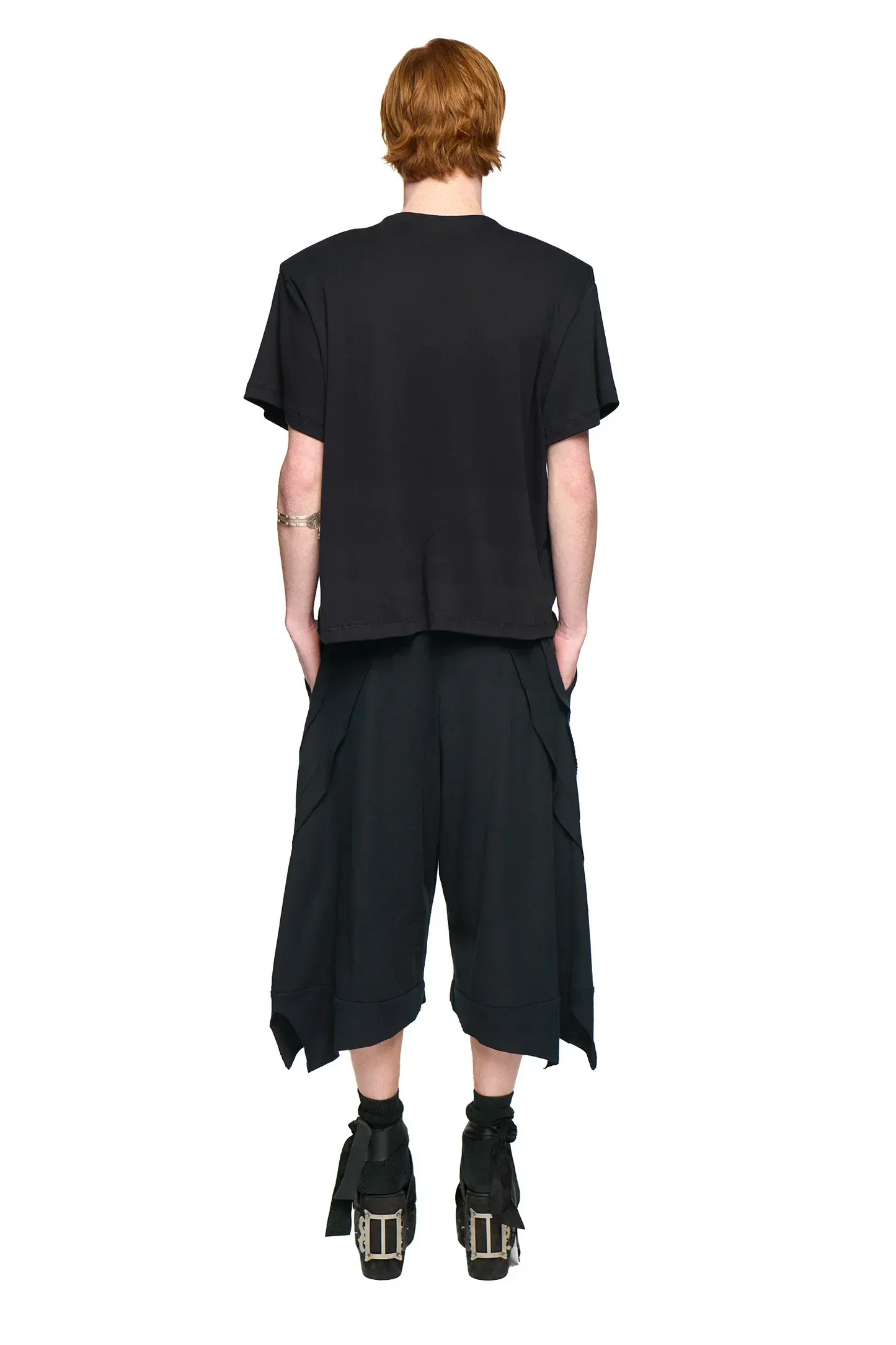 Terry Pirate Short - Black-Karlaidlaw-APOC STORE
