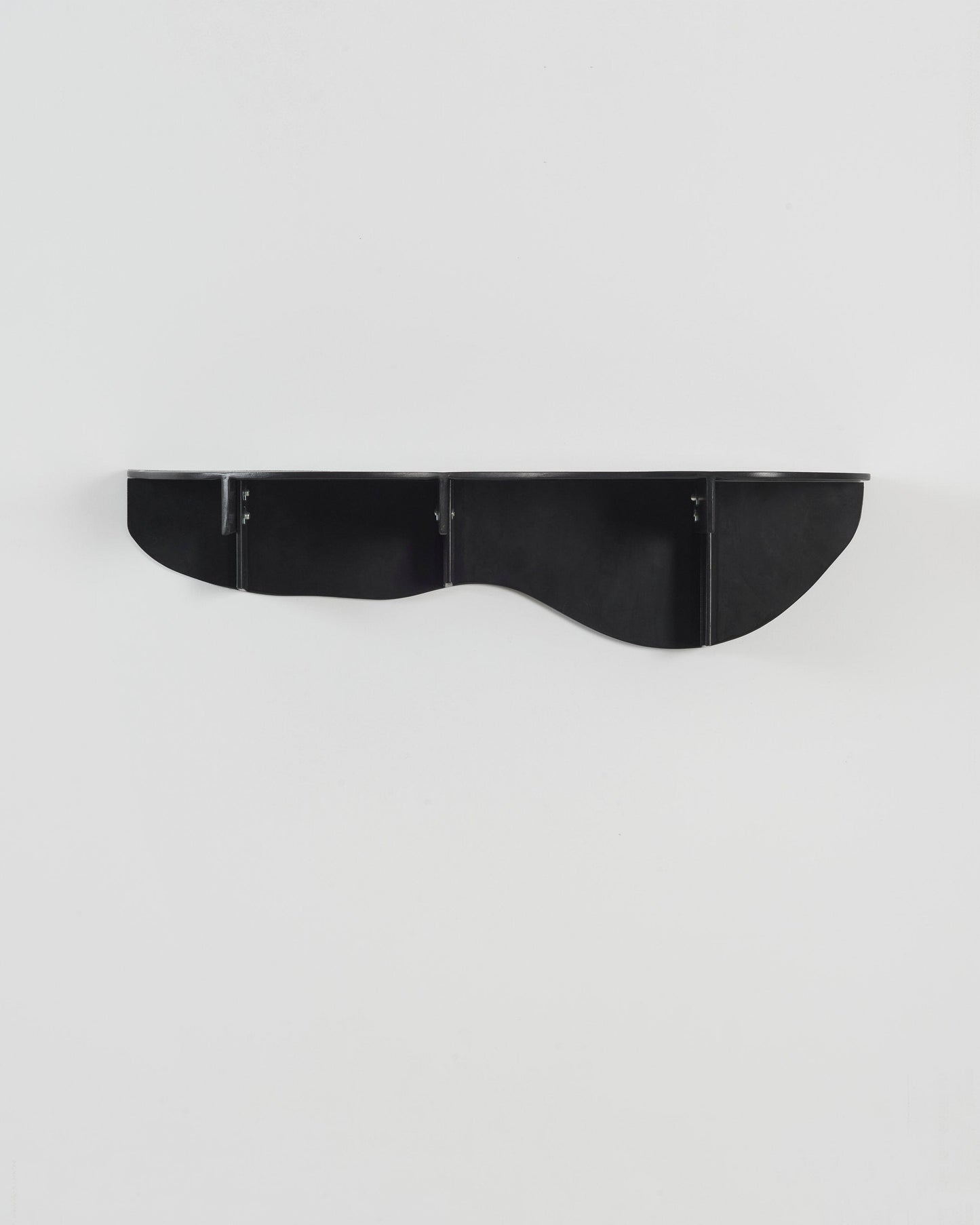 Wave wall shelf - black-Pierre Castignola-APOC STORE