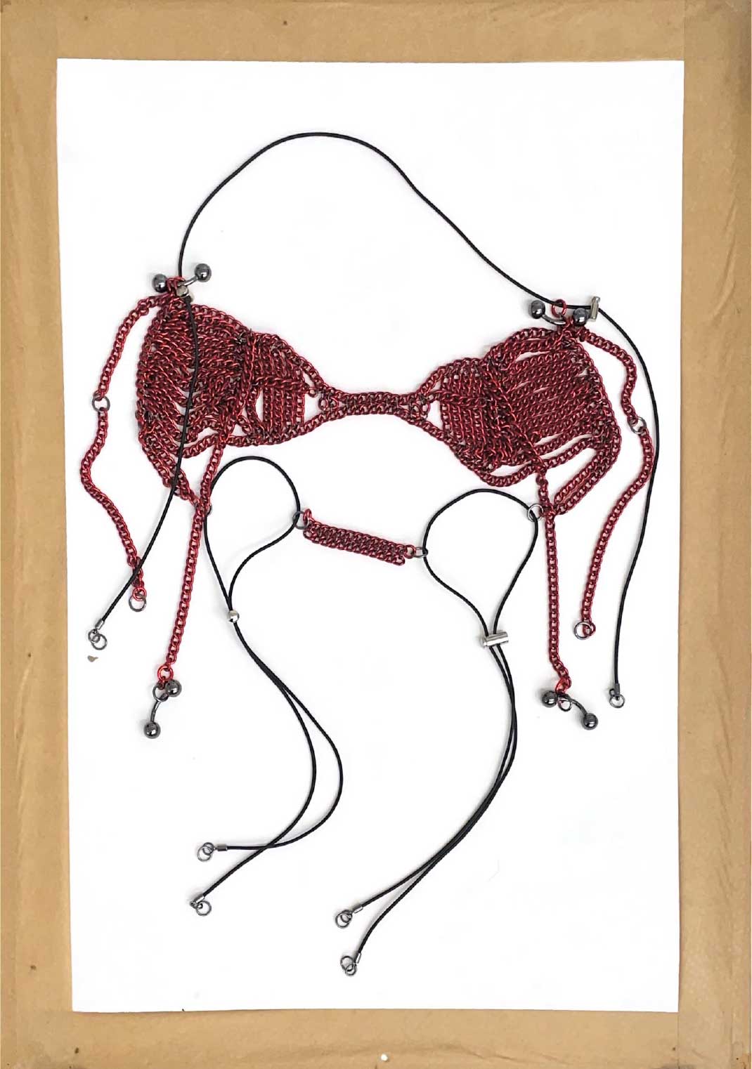 RED CHAINS Top-JALACONDA-APOC STORE