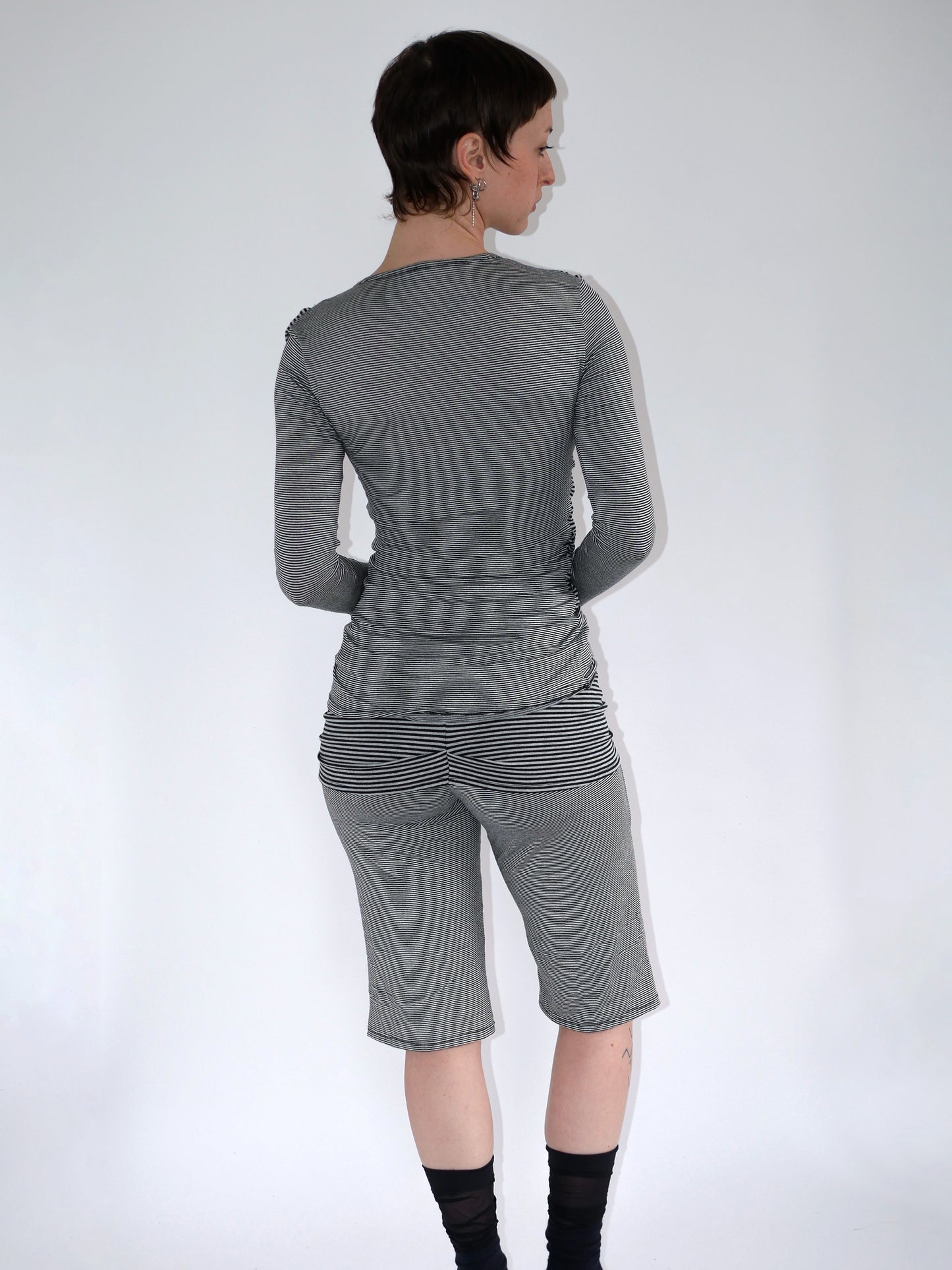 THE STRIPY TOP-Kenza Iatrides-APOC STORE