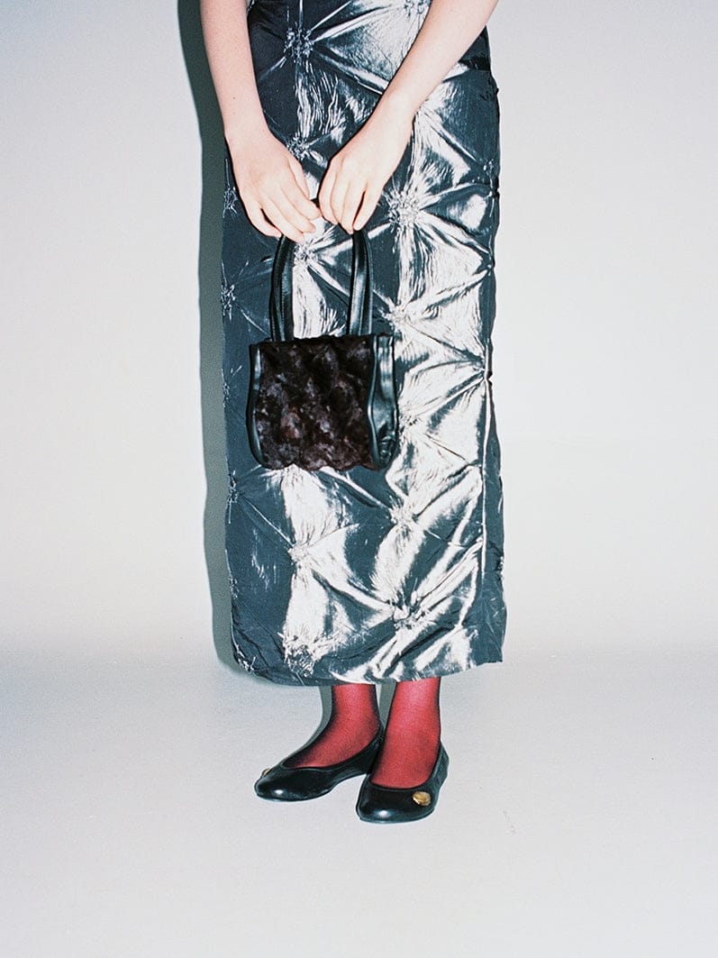 Fur Structured Bag-Nensi Avetisian-APOC STORE