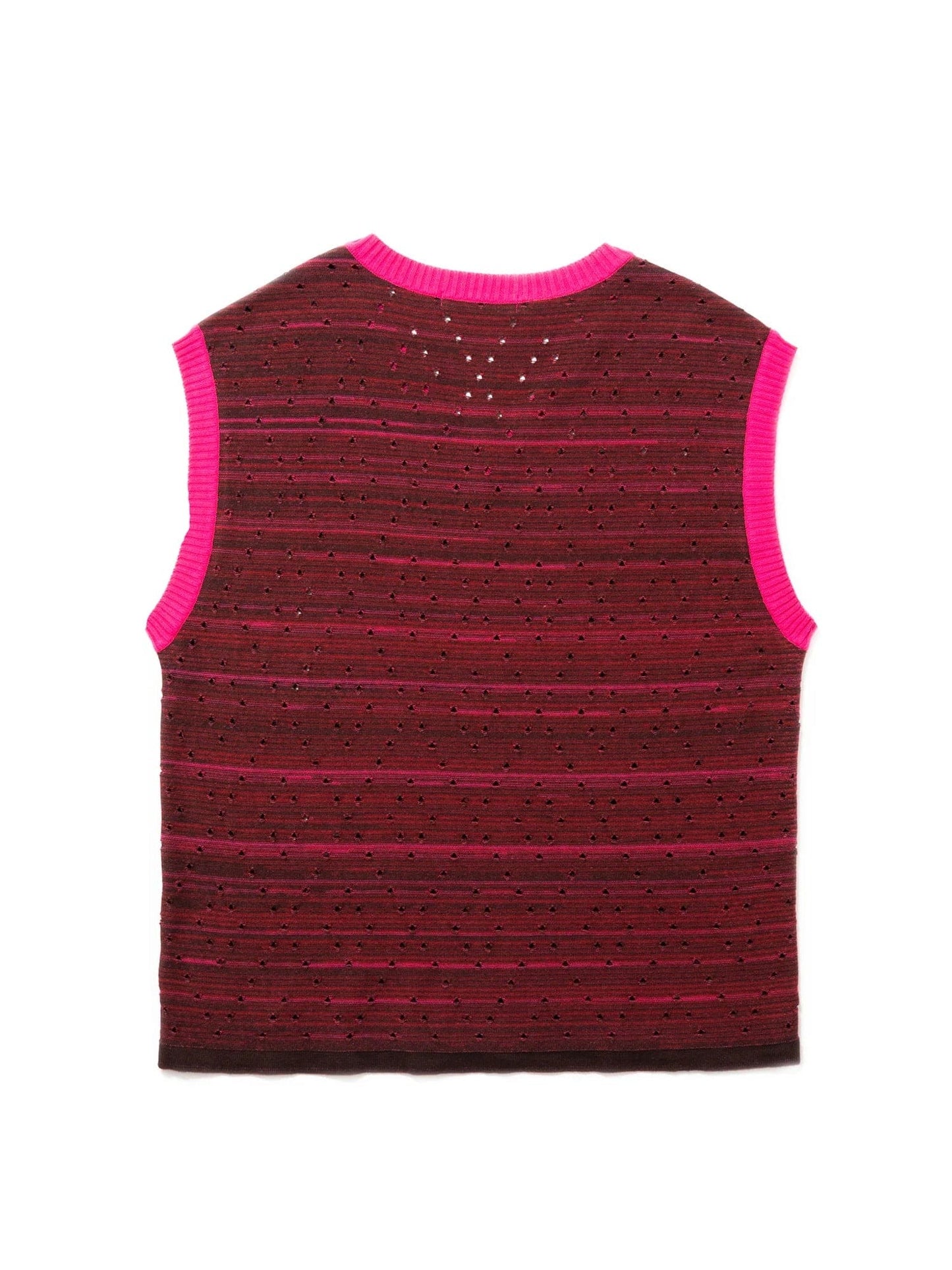 EMPATHIC KNIT VEST - Pink-Cognomen-APOC STORE
