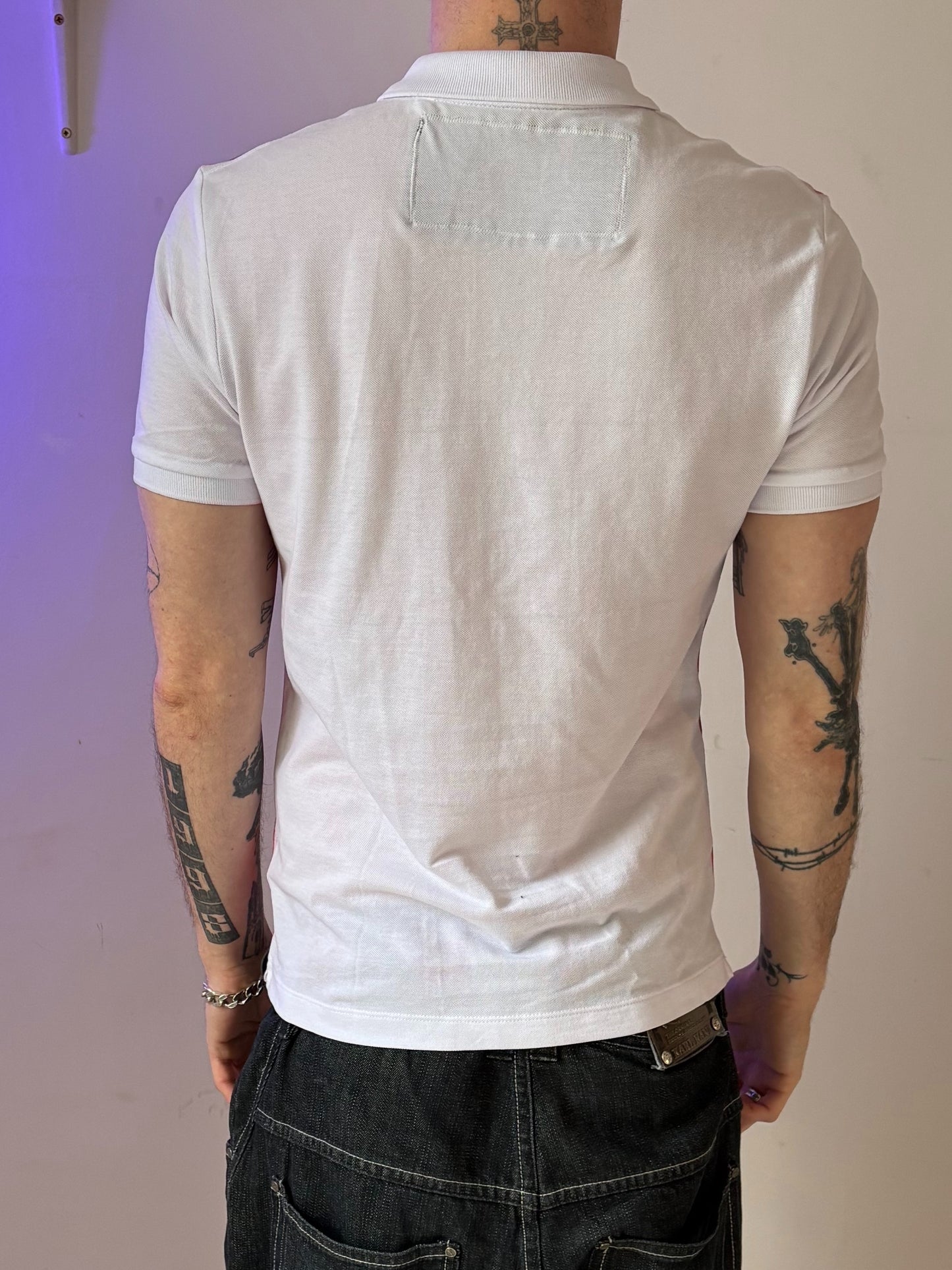 Red tartan polo-Mia Violet-APOC STORE