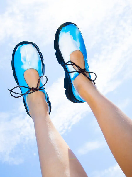 Leeann Huang Cloudy Lenticular Mary-Janes – APOC STORE