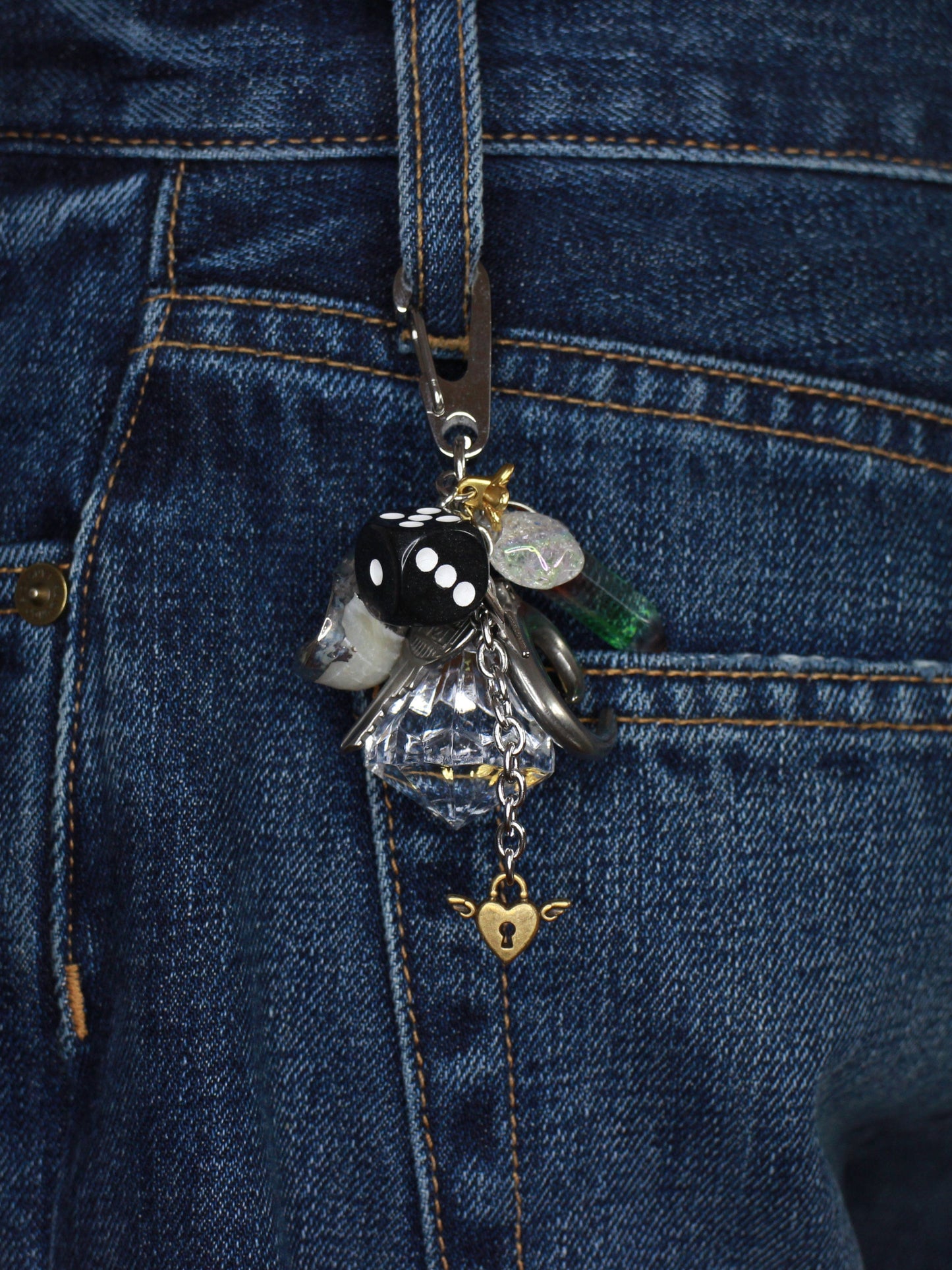 100 one of ones Bag Charm-Marland Backus-APOC STORE