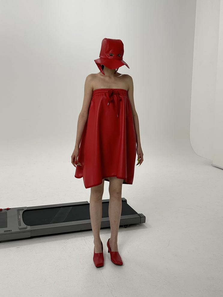 Cowboy mask Carmine Red-Sung Ju-APOC STORE