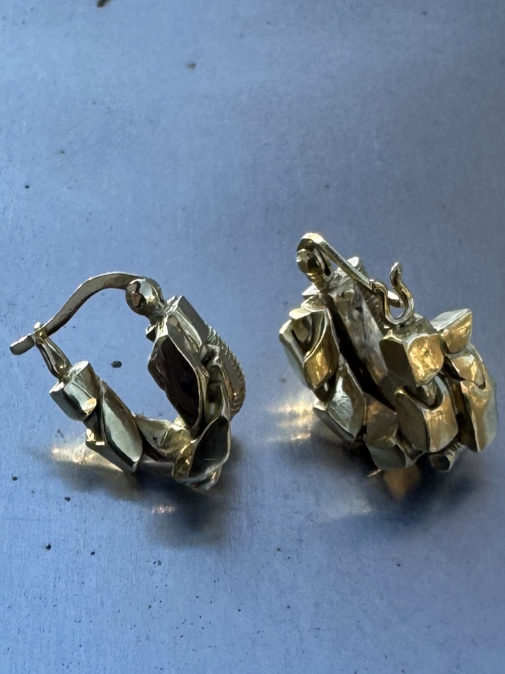 Threaded Chain Hoops-Julia Tyrrell Bunge-APOC STORE