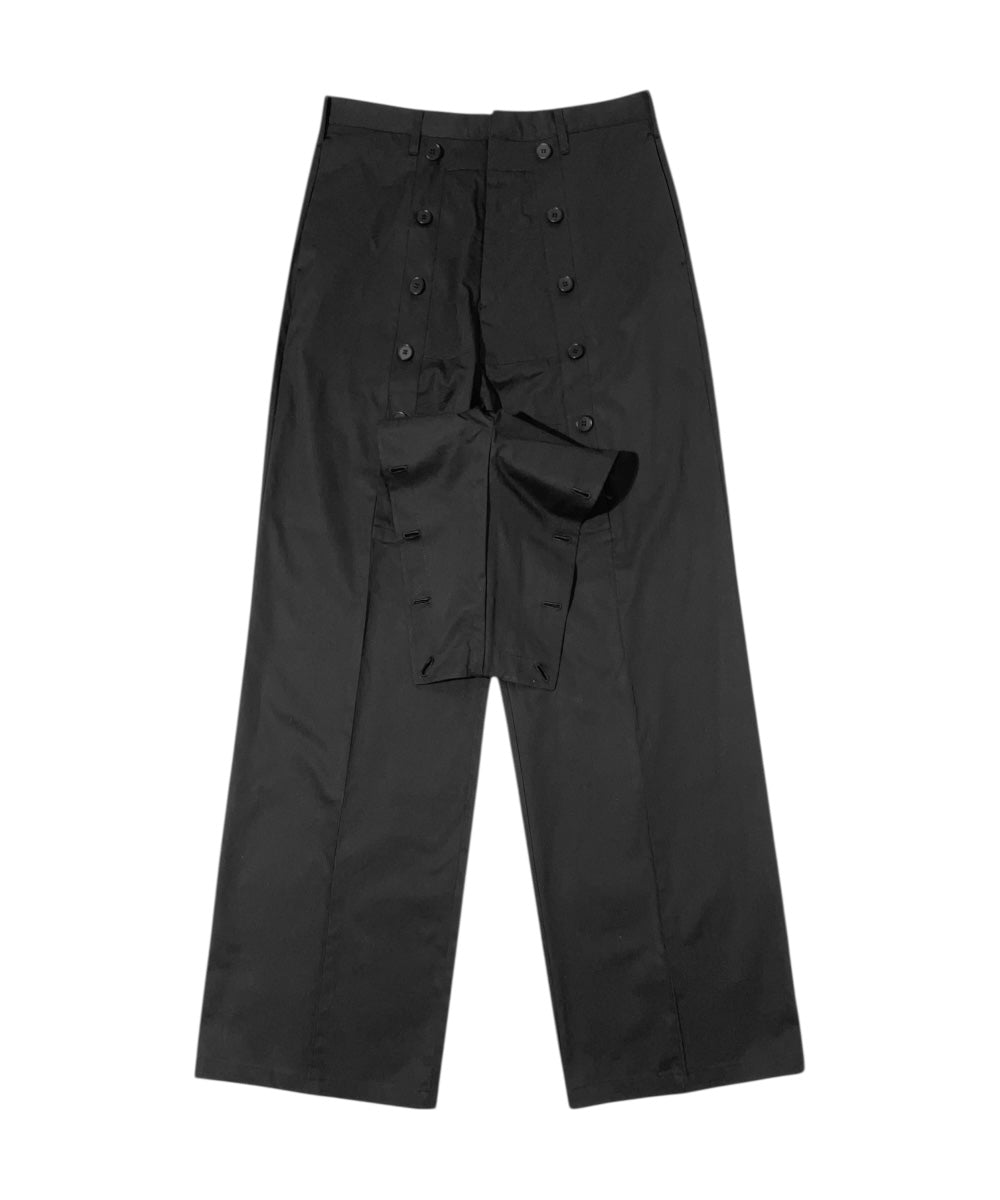 HIDDEN POCKET TROUSERS BLACK-EGNARTS-APOC STORE