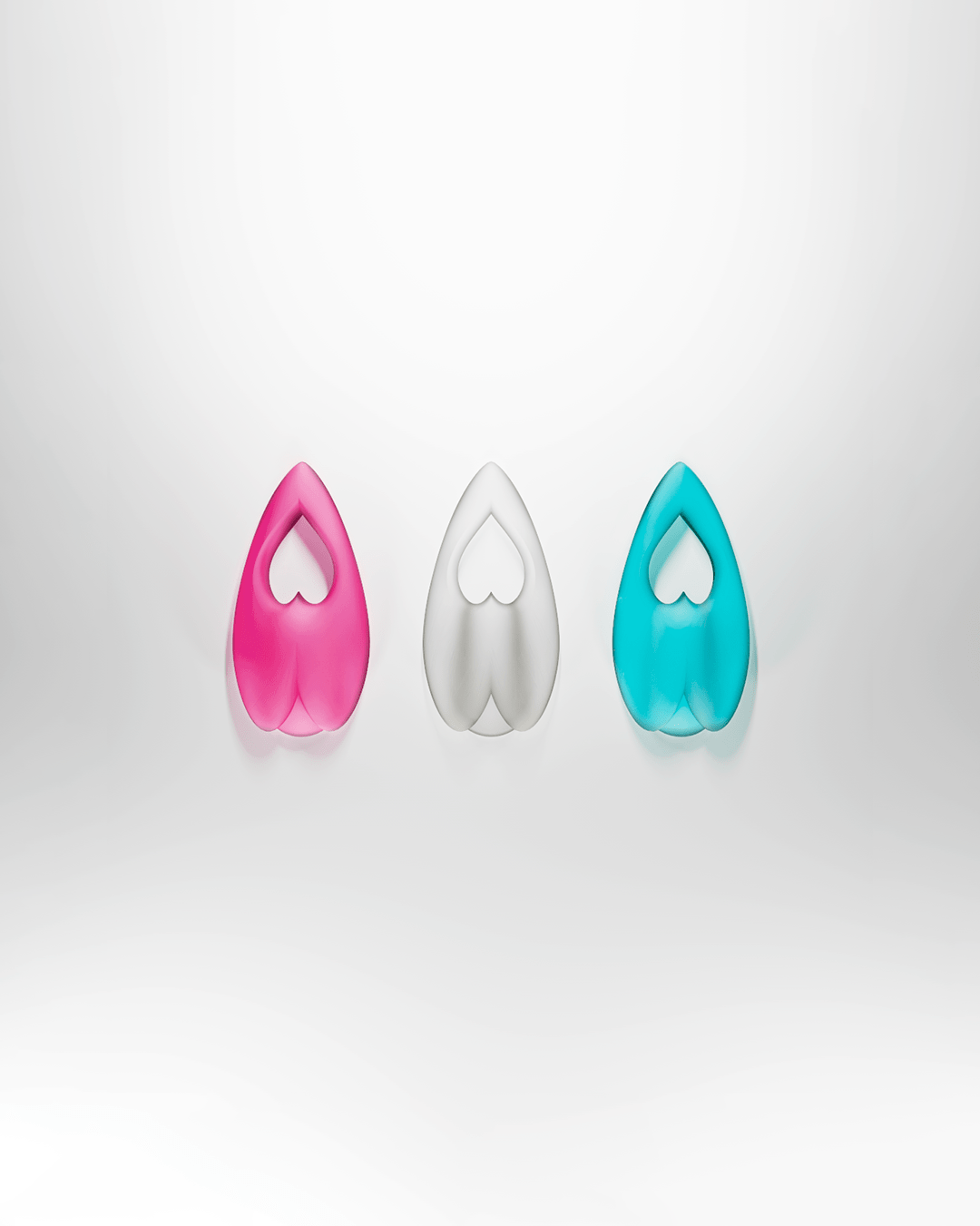 Love Nails Pink Set of 14-Texto Dallas-APOC STORE