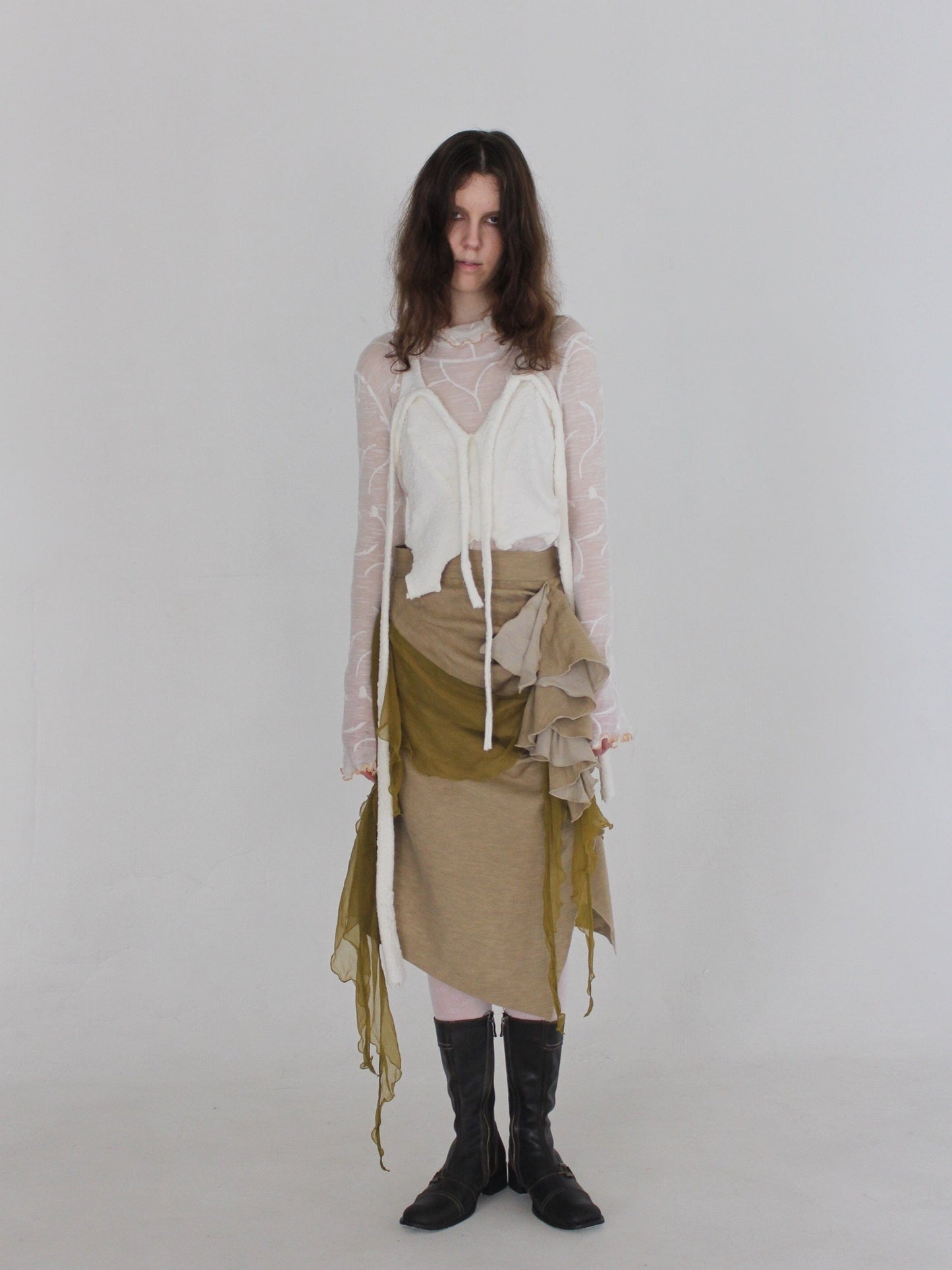 Fleur de Nuit Skirt-Polyhedron-APOC STORE