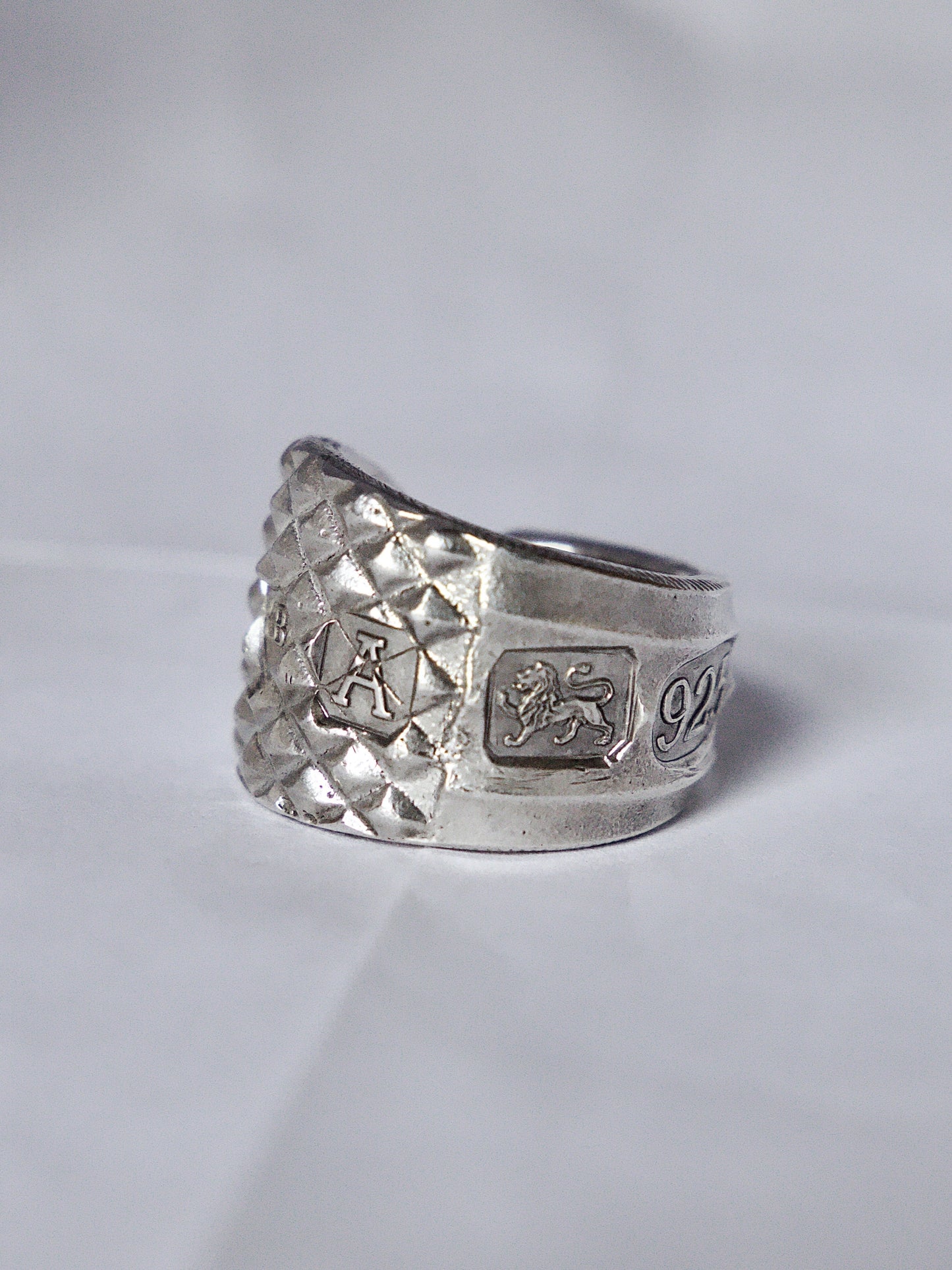 Heavy Stud Ring-KARTHUR-APOC STORE