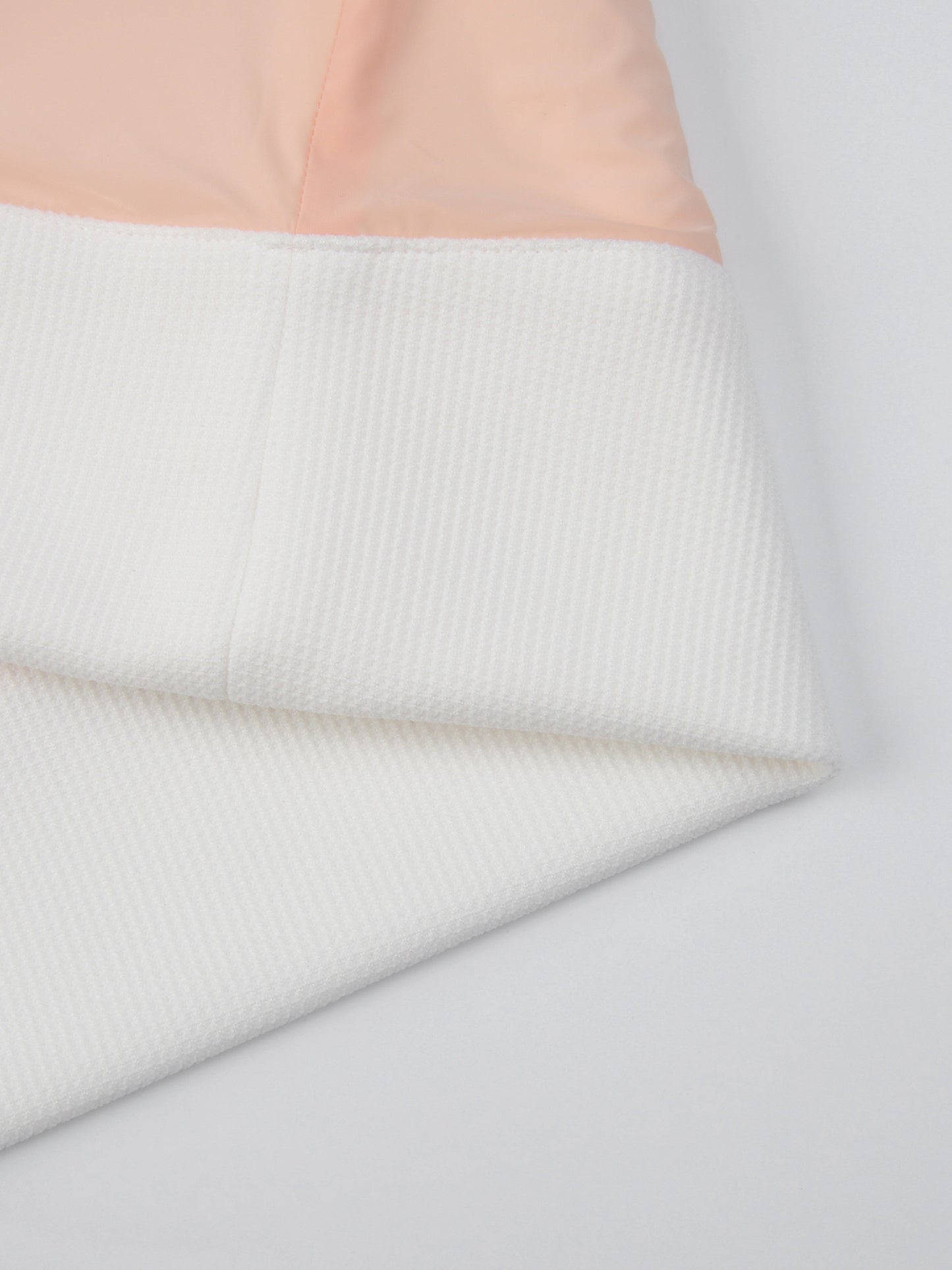 Marshmallow Skirt Coral-mesh blanca-APOC STORE