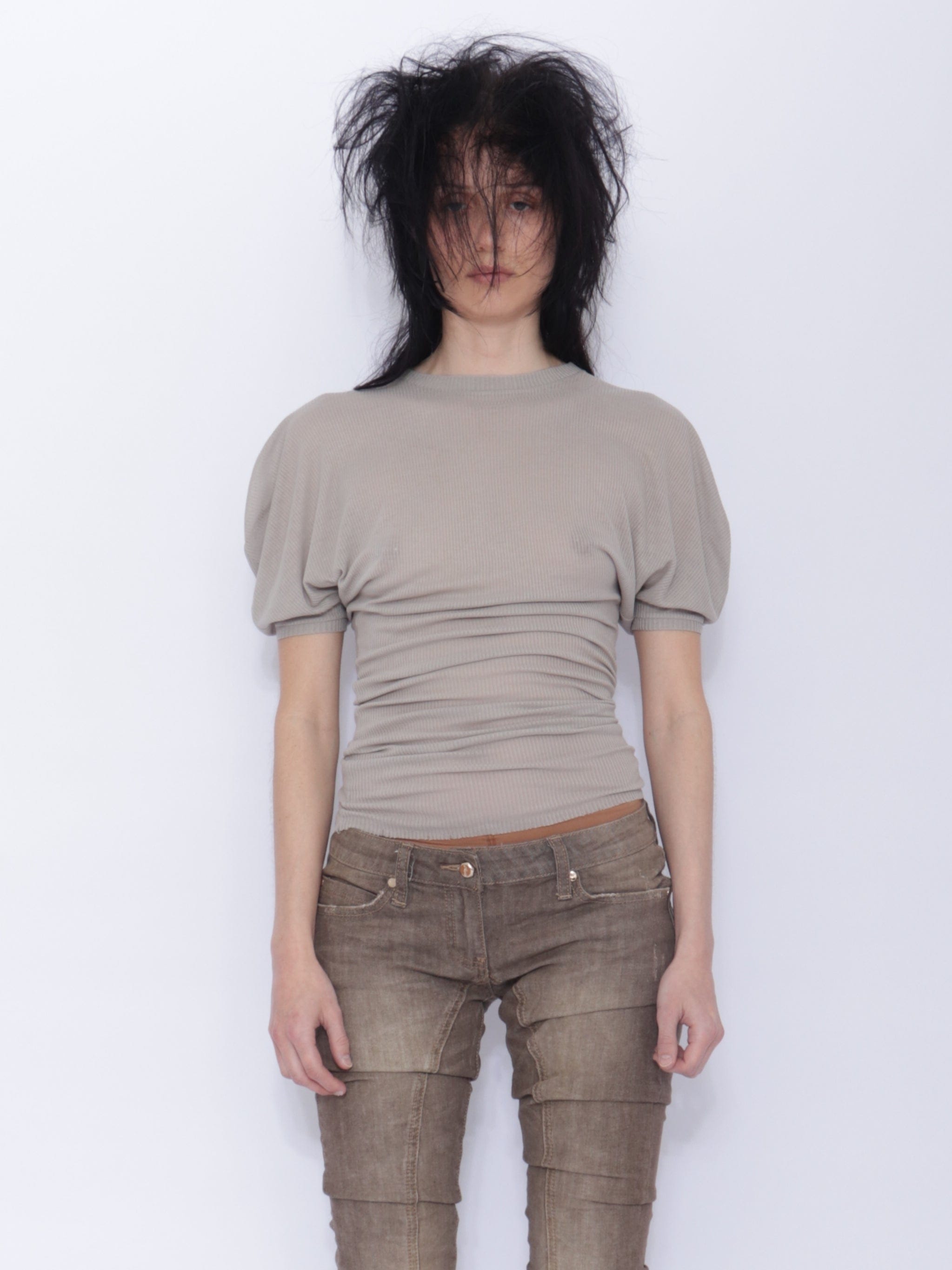 Tora T-shirt: Pale Grey – APOC STORE