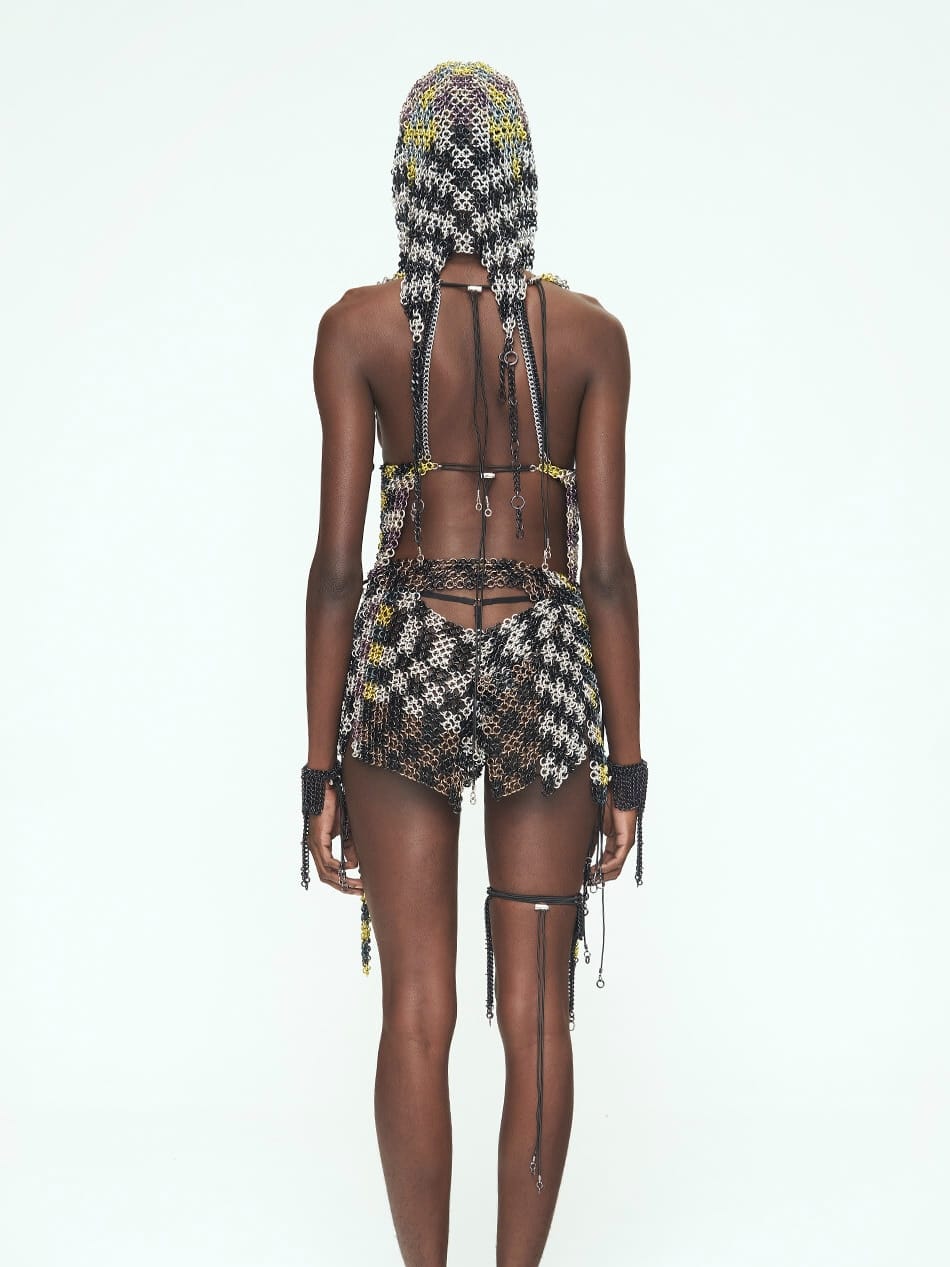 Magician Checkered Vest-JALACONDA-APOC STORE