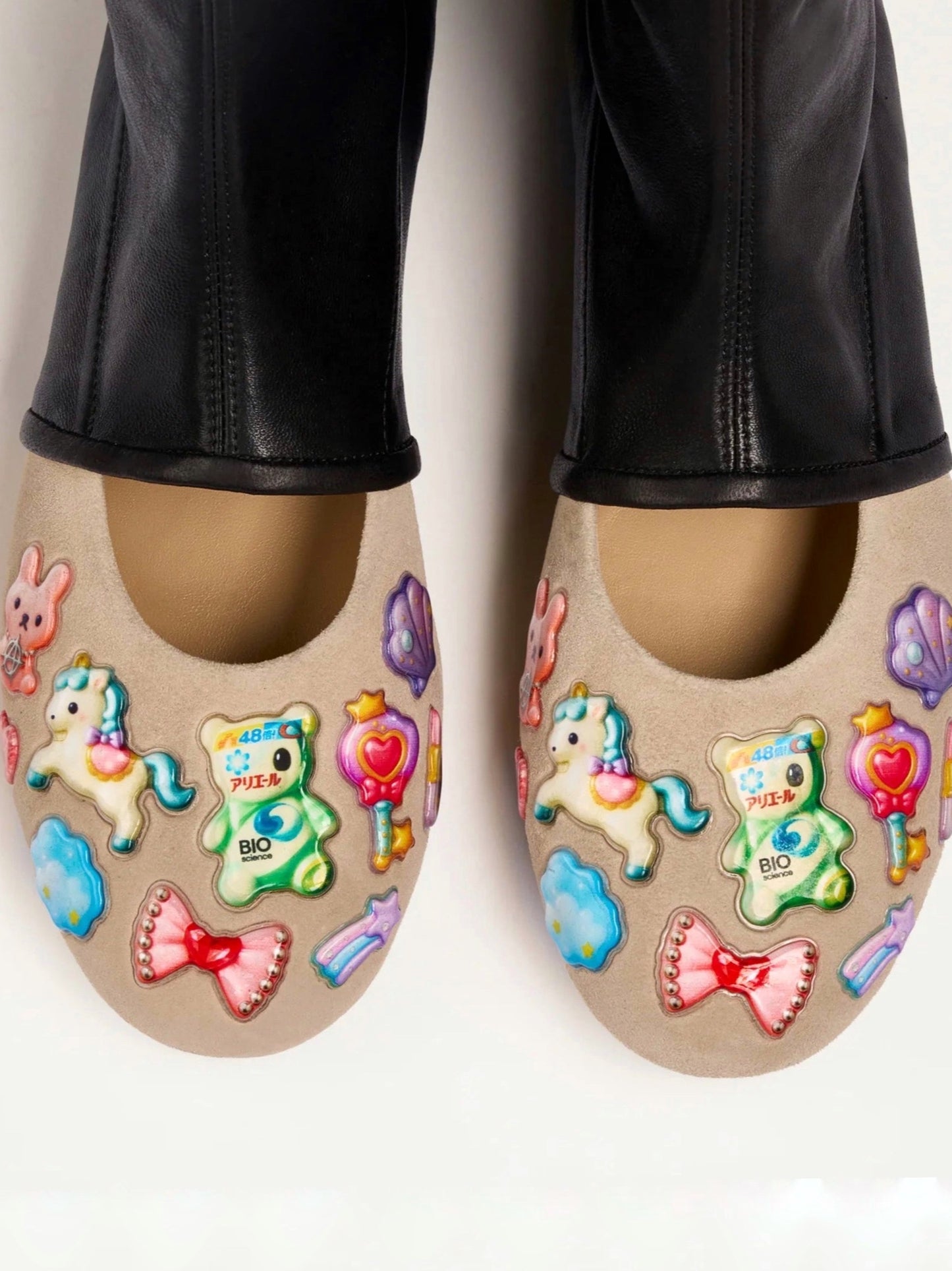 NYU BOOTS BEIGE BLACK-Invasive Modification-APOC STORE