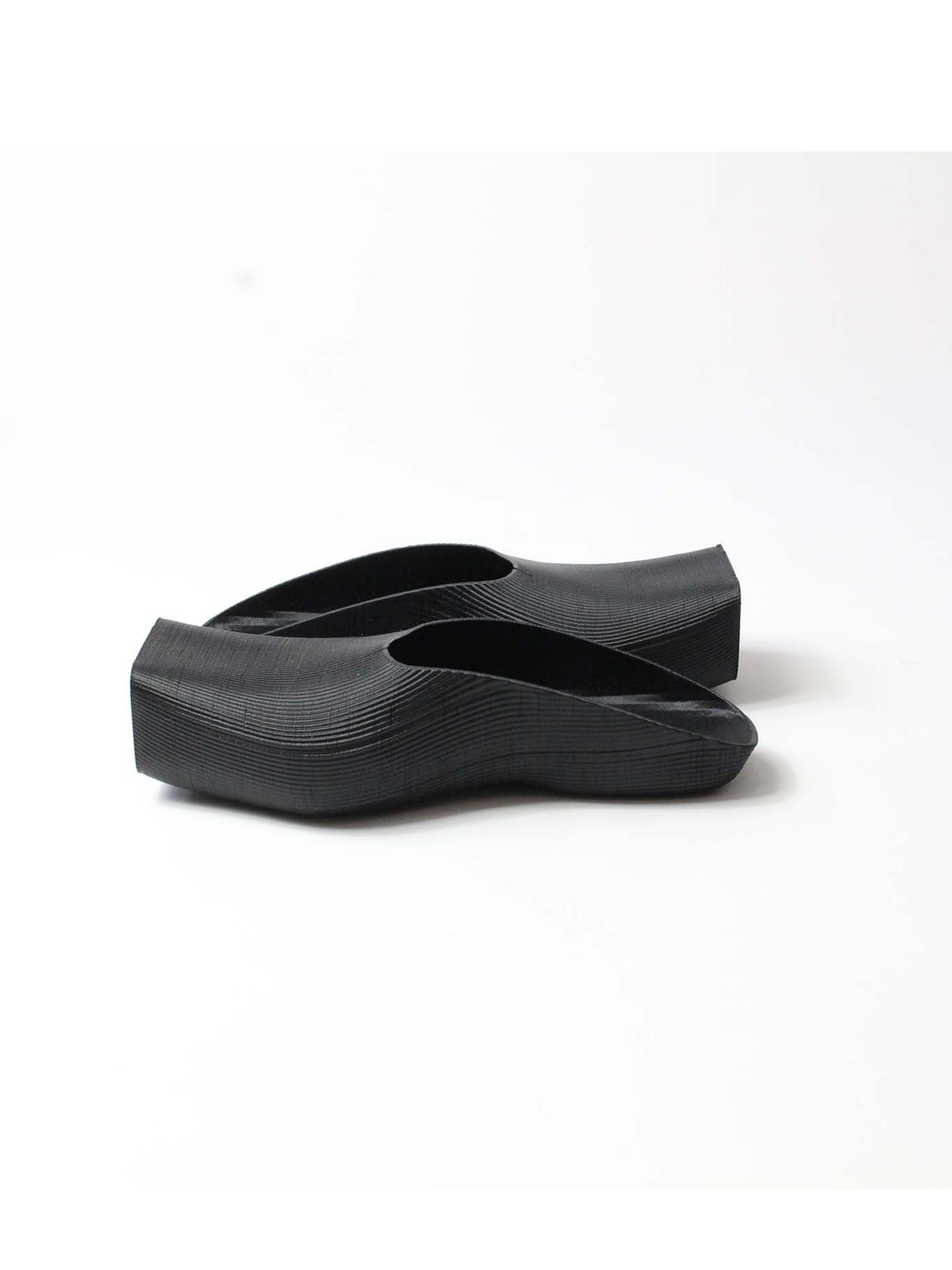 Square Toe Rubber Mules-BODY AMPLIFICATION DEVICES-APOC STORE