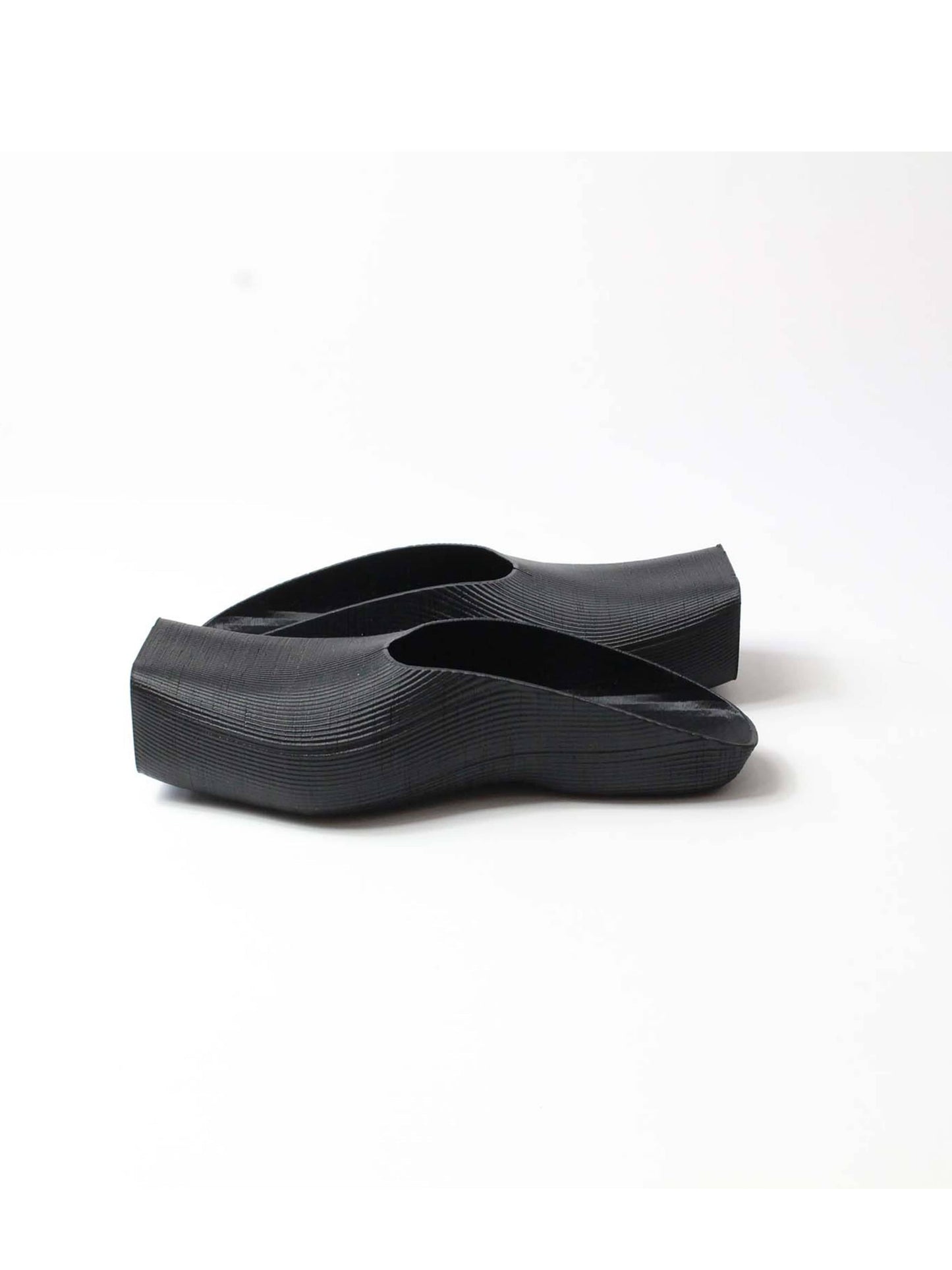 Square Toe Rubber Mules-BODY AMPLIFICATION DEVICES-APOC STORE