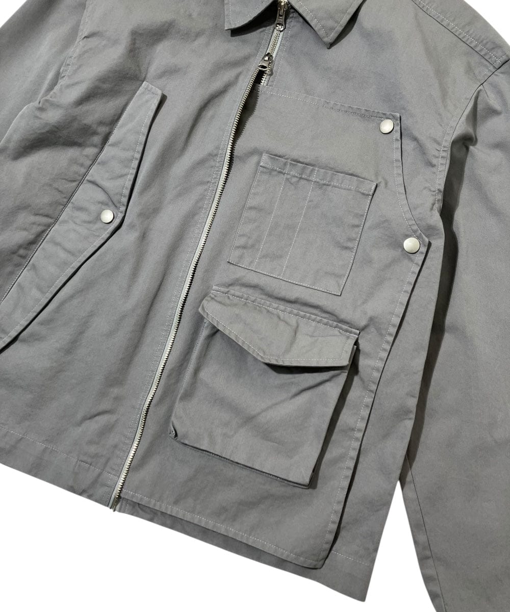 HIDDEN UTILITY PANEL JACKET GRAY-EGNARTS-APOC STORE