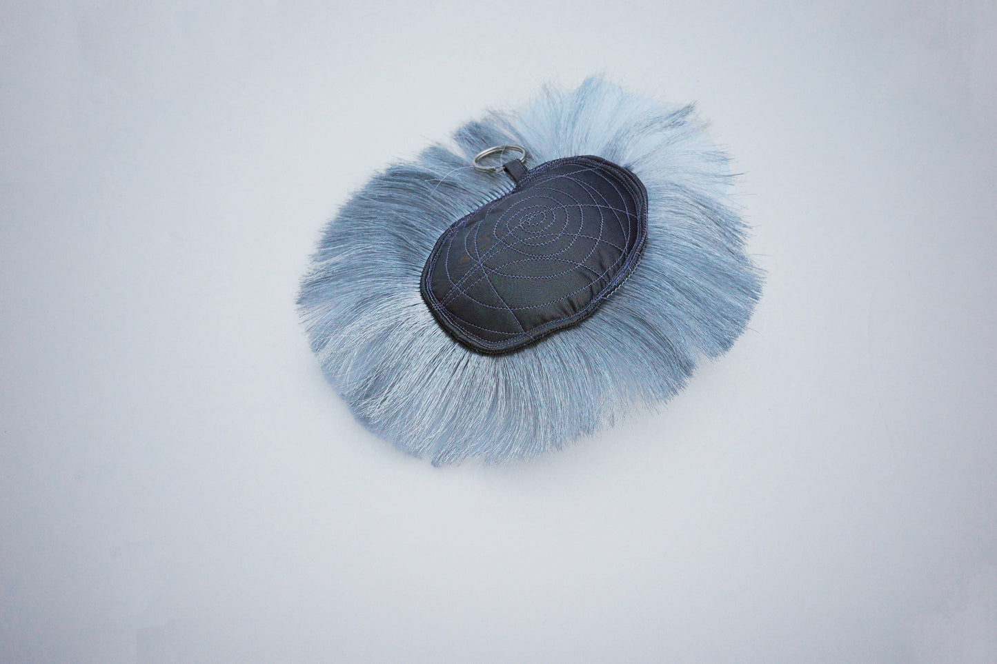 AQUATIC MOTIFS KEYCHAIN GREY-Fior di Latte-APOC STORE