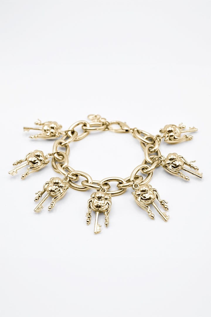 Key Drop Bracelet Gold-Gabrielle Rosenstein-APOC STORE