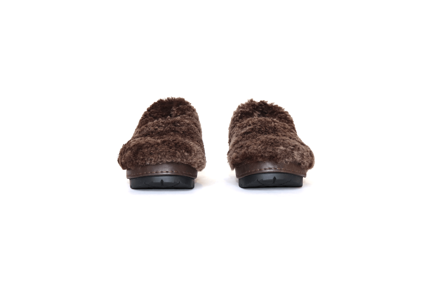 Brown Fur Shoes-Hernán Guardamagna-APOC STORE
