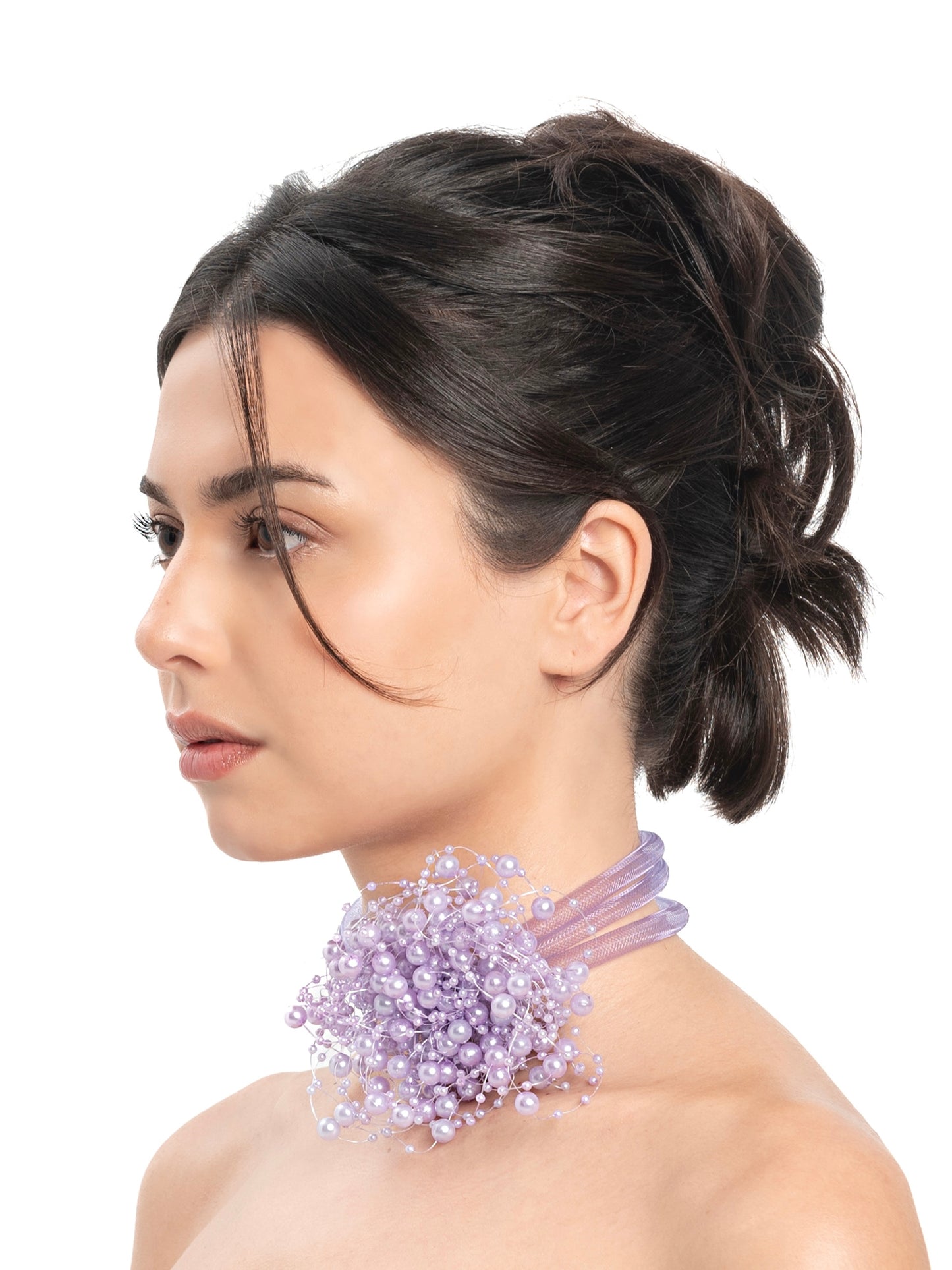 Bubble Bath Choker - Lilac-1CONCEPT-APOC STORE