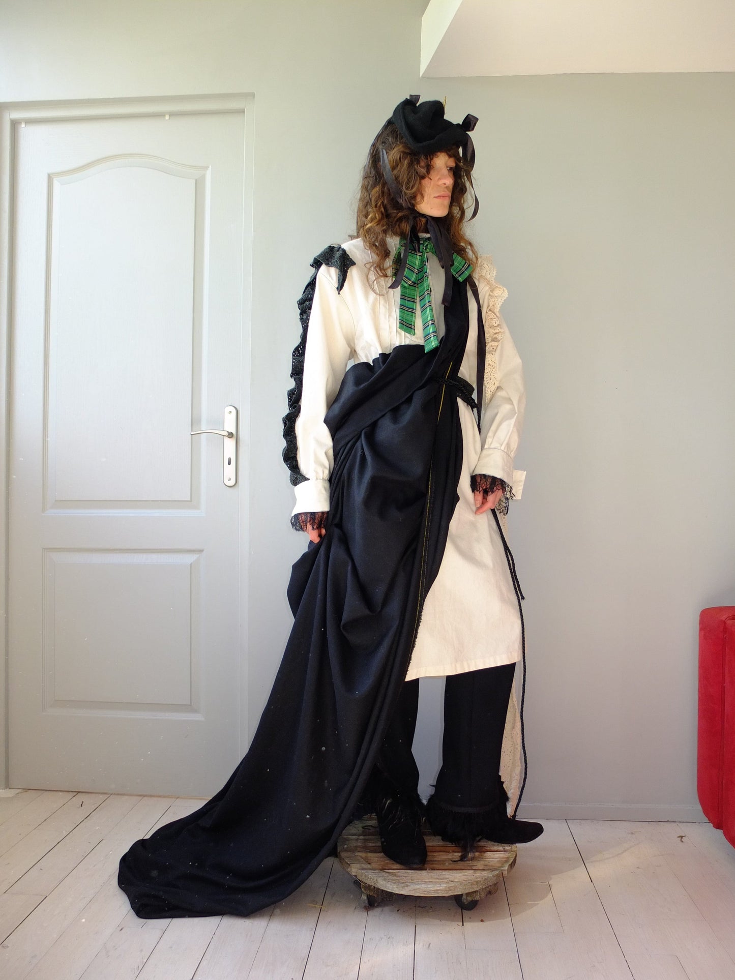 Nocturnal dress-Polyhedron-APOC STORE