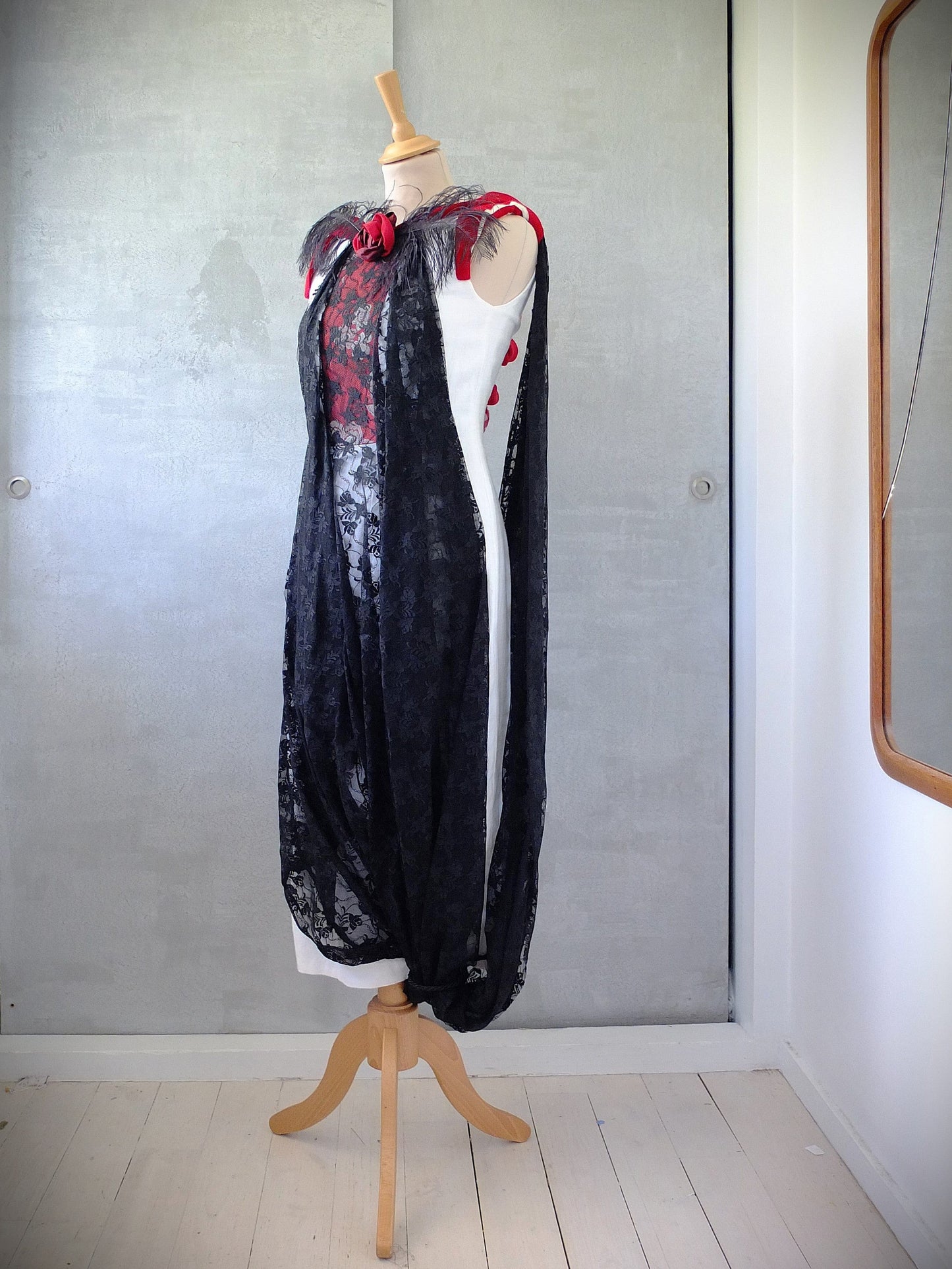 Enchanted rose dress-Polyhedron-APOC STORE