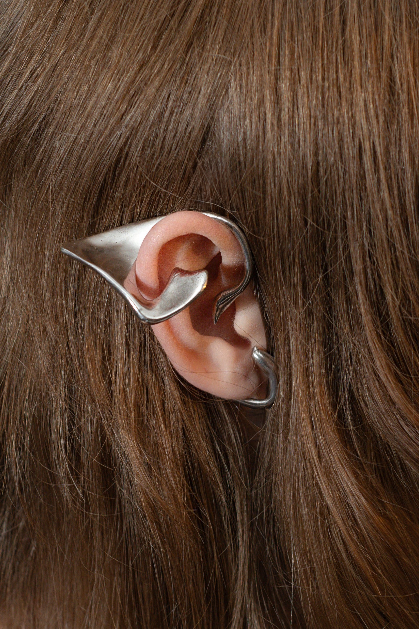 Goblin Earcuff No.1 (Pair)-Agoston Balazs-APOC STORE