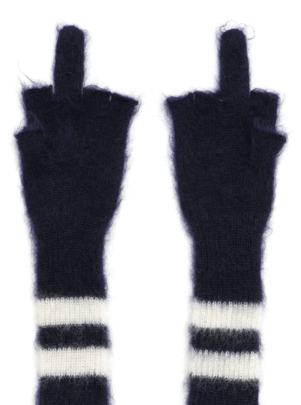 Fxxx Mohair Gloves Navy-Cognomen-APOC STORE