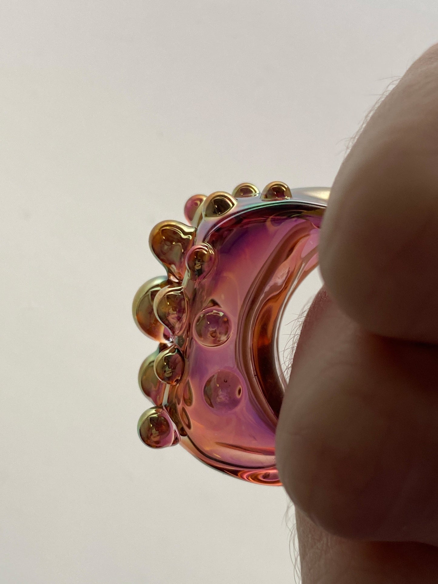Gold Liquid Ring-Pia Glassworks-APOC STORE