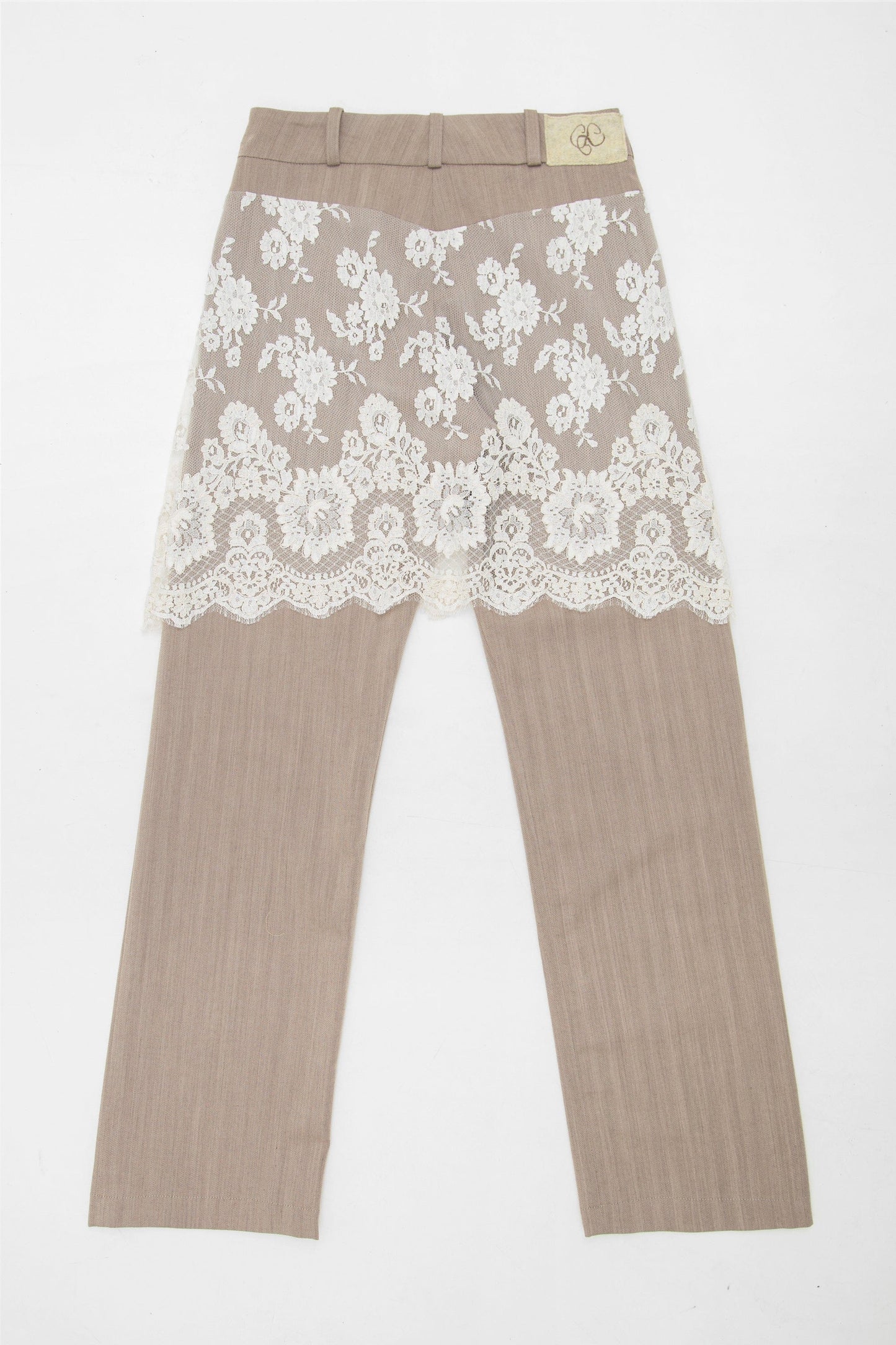 LACES SKIRT TROUSERS-GARBAGE CORE-APOC STORE