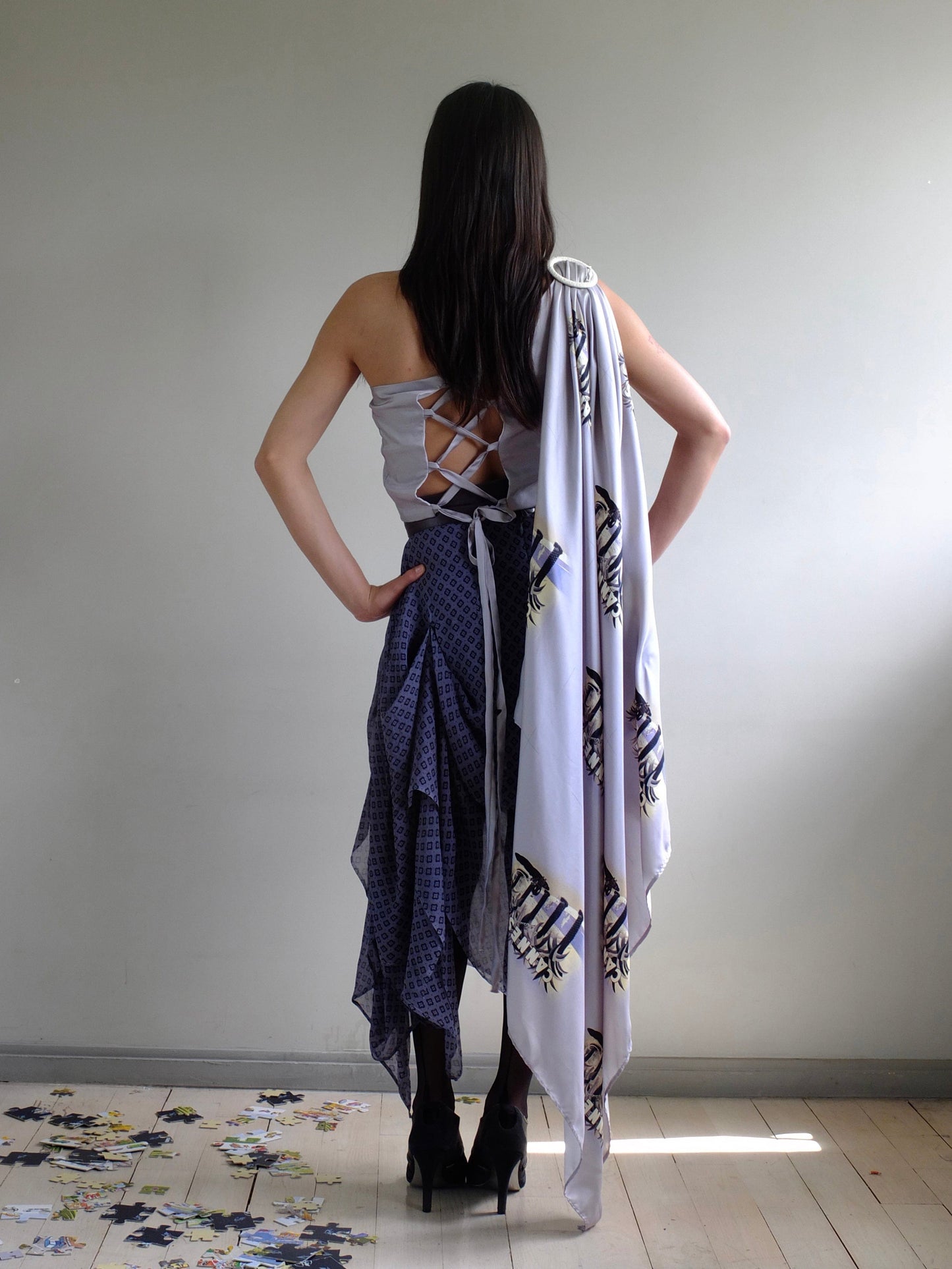 Butterfly skirt-Polyhedron-APOC STORE
