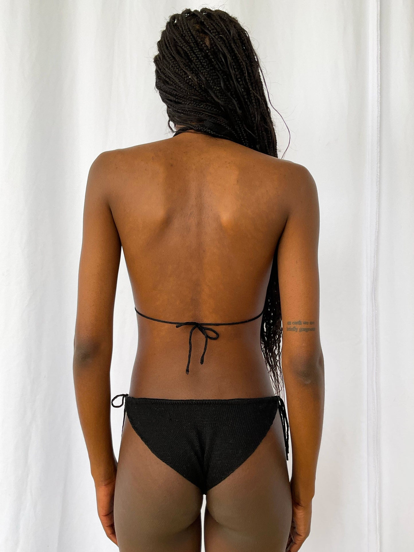 Good Luck Knot Black Bikini-GRACE GUI-APOC STORE