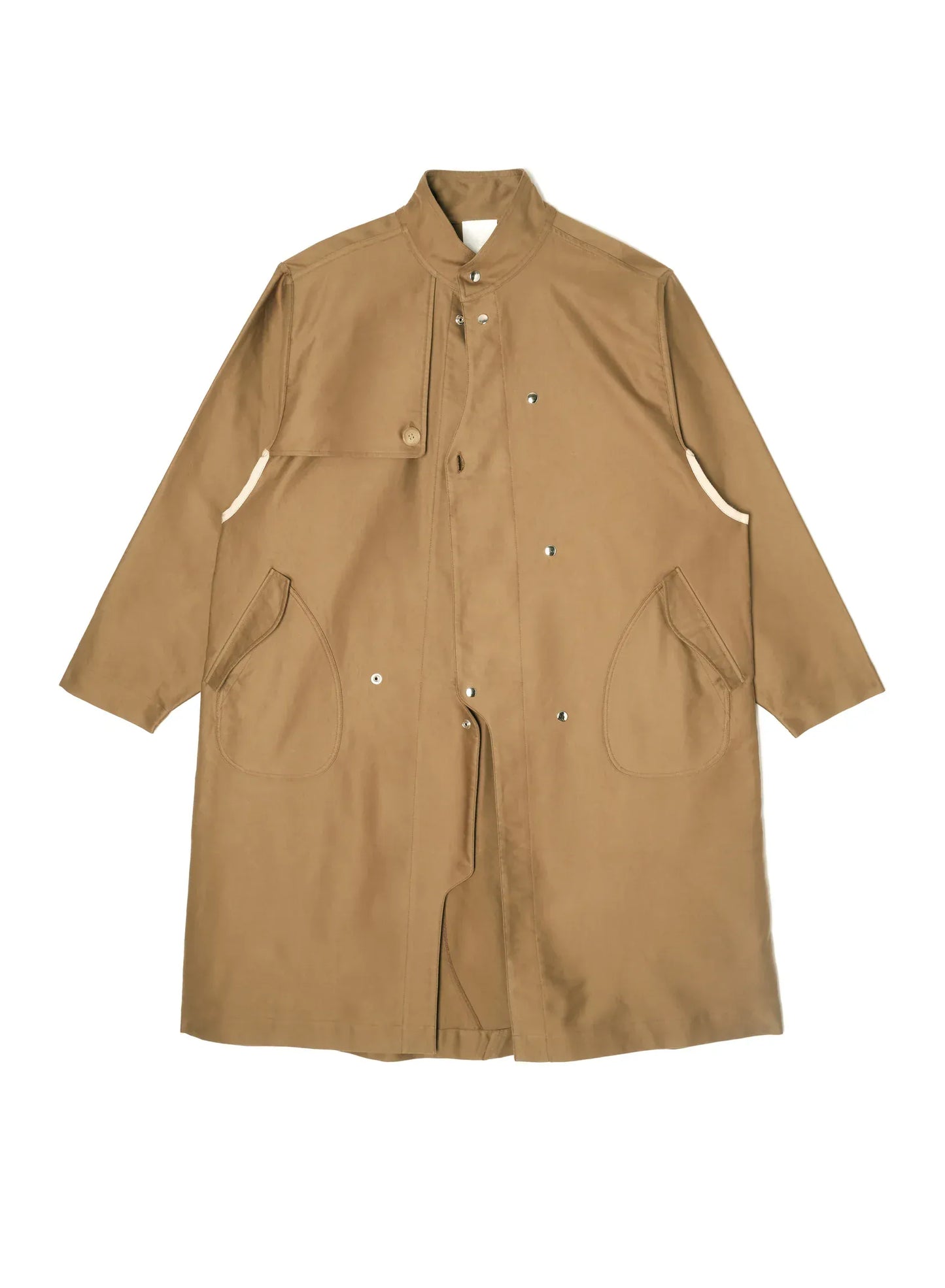 003/3dimension Coat Beige-Kei Kawai-APOC STORE
