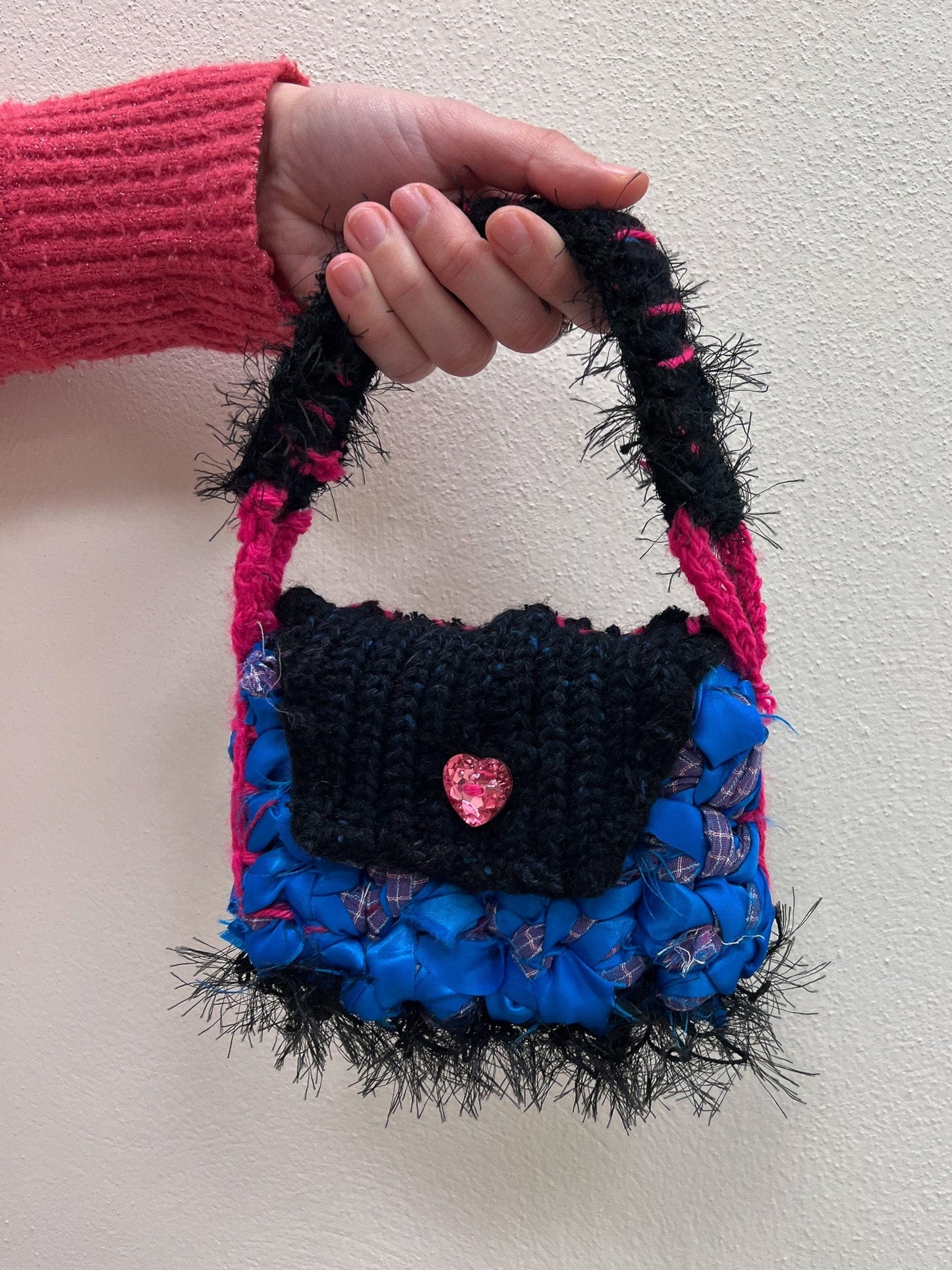 Heart bag blue-TATi-APOC STORE