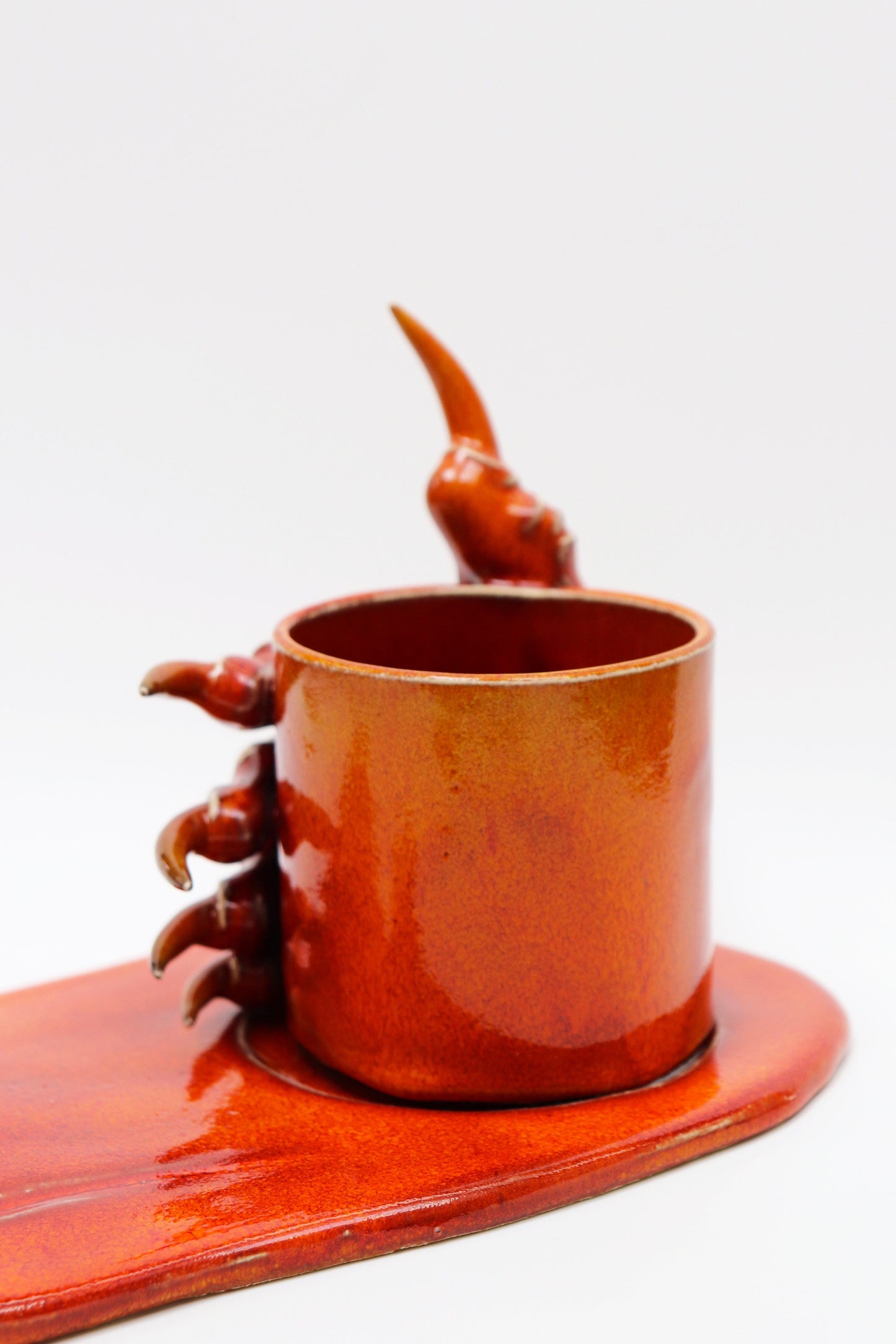 Lava Monstrous Cup & Plate-Naomi Gilon-APOC STORE