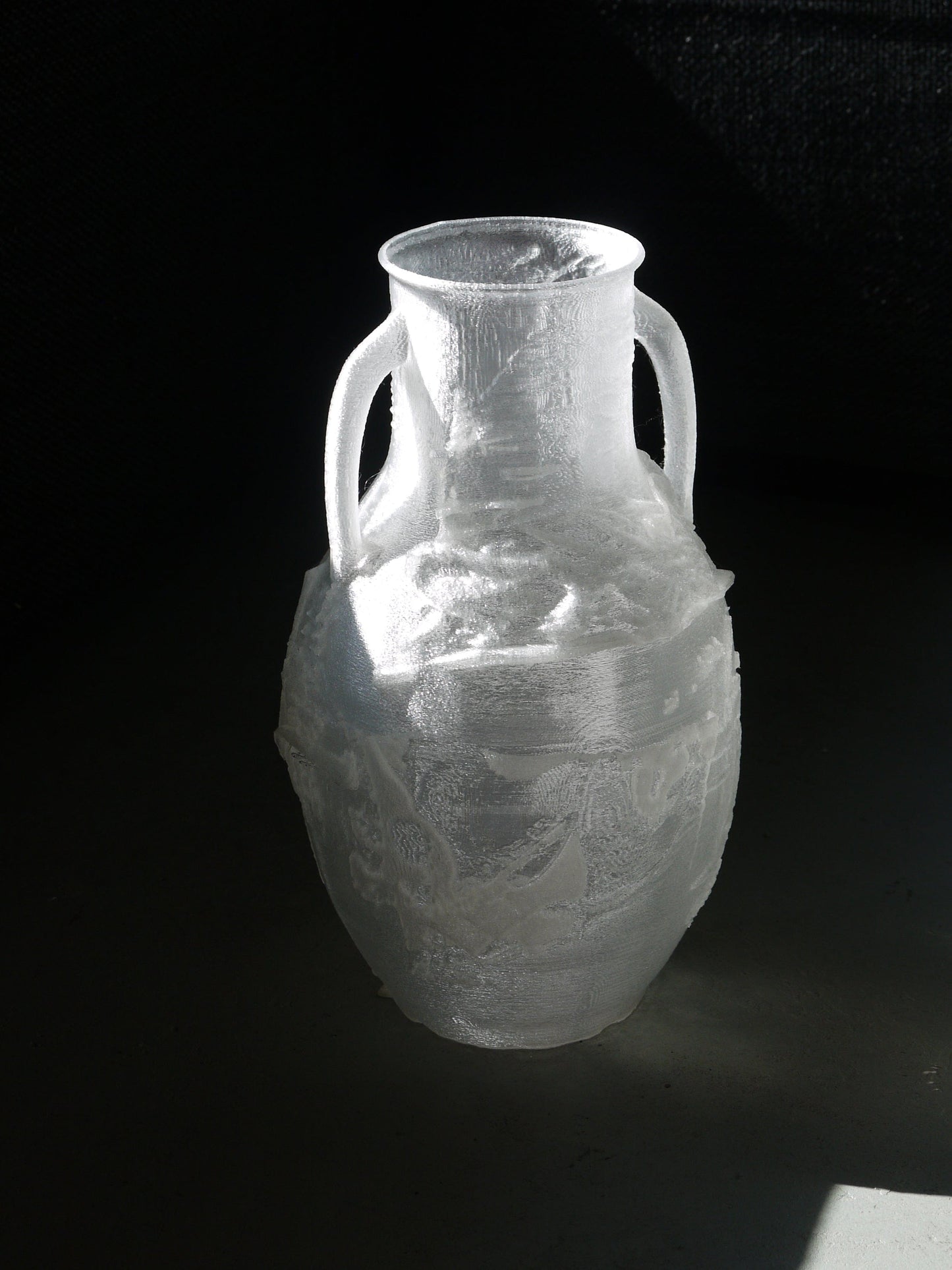 IO Dry Vase (Clear)-Leo Maher-APOC STORE