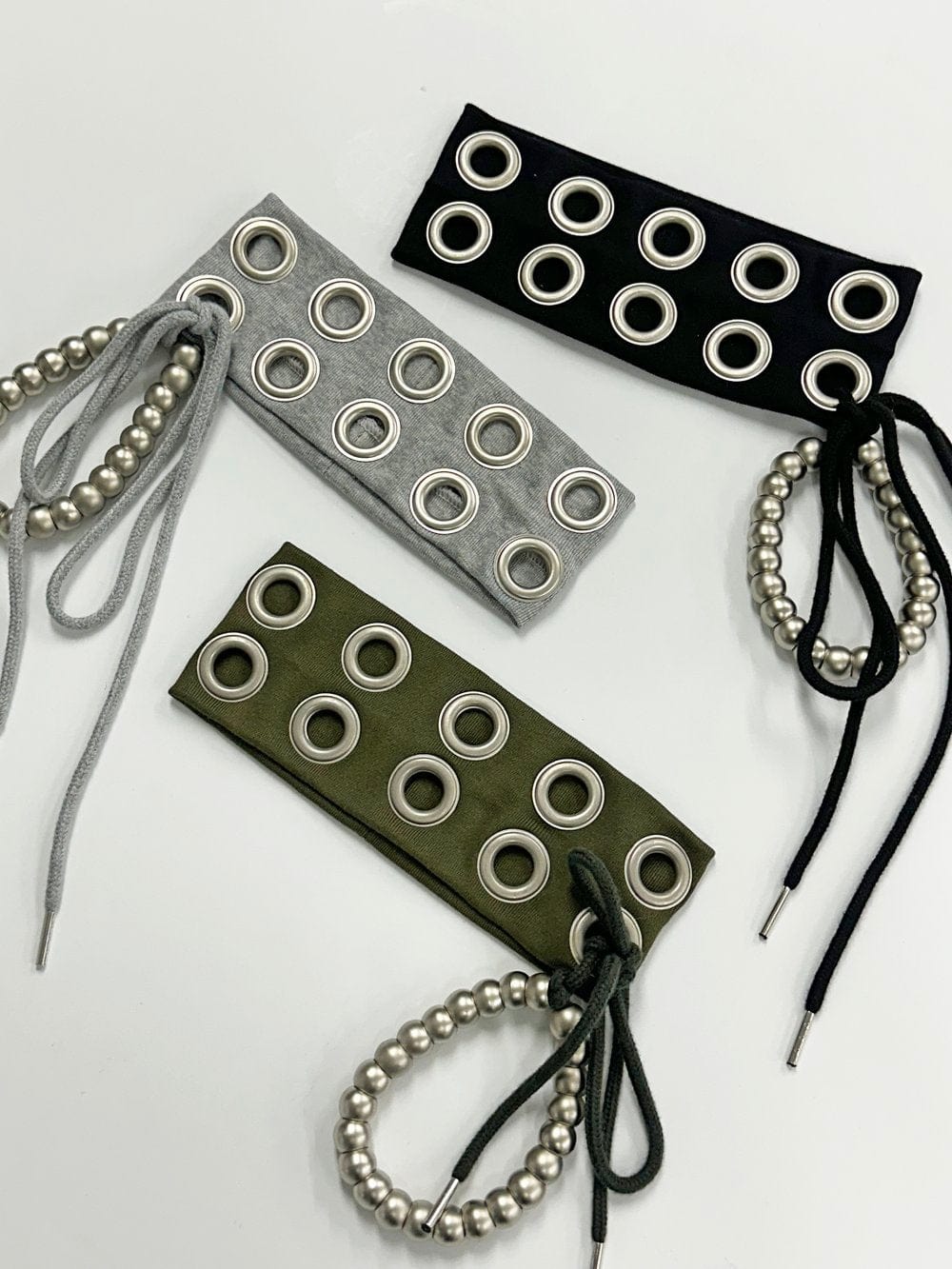 EYELET BEANIE KHAKI-Nibgnus-APOC STORE